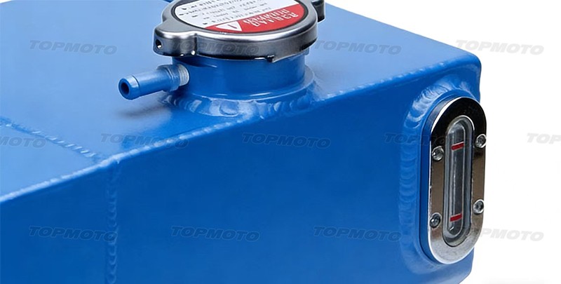 2002-2007 For Jeep Liberty 3.7 V6 Aluminum Coolant Overflow Expansion Surge Tank