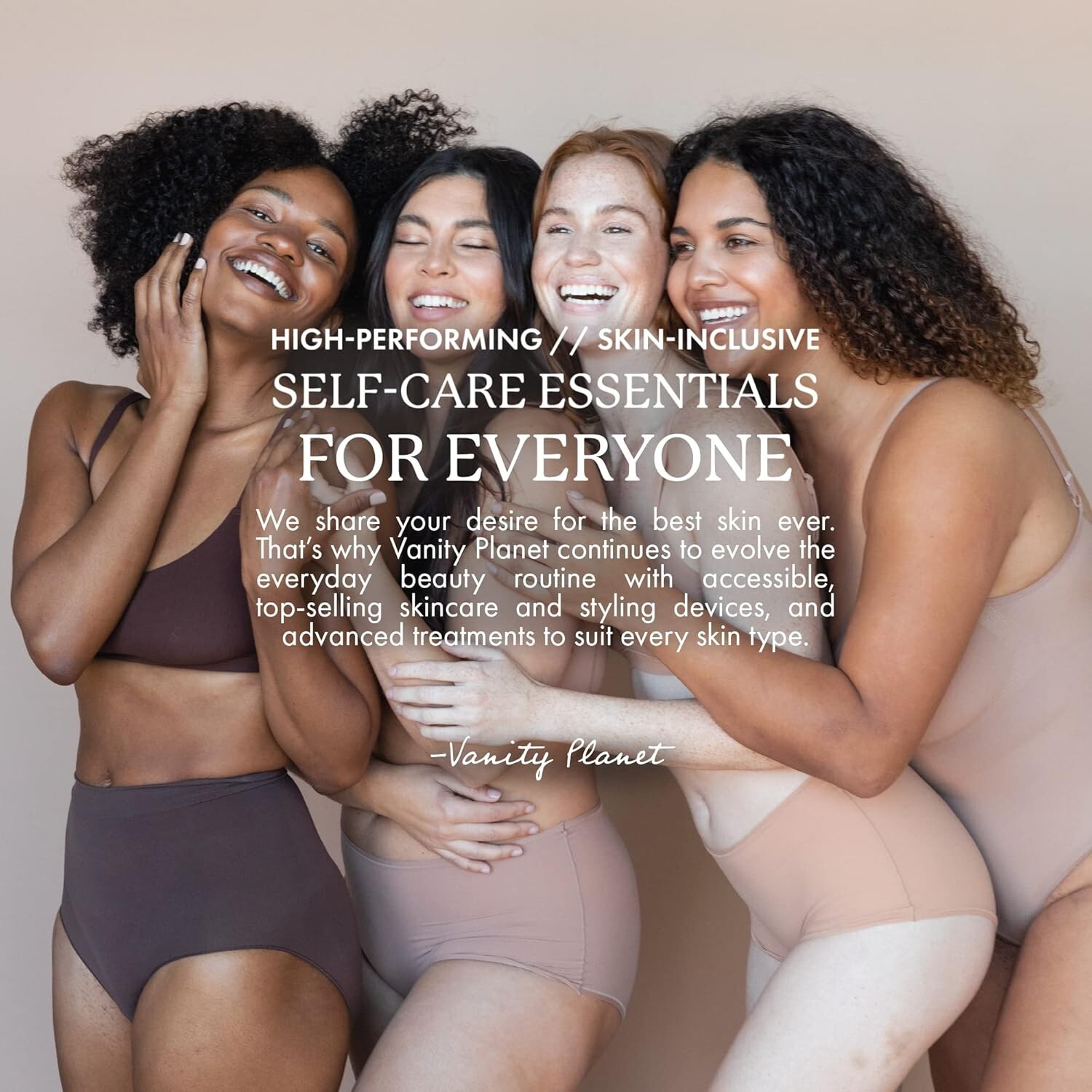 Aira Ionic Facial Steamer Vanity Planet Silver Cleanses and Moisturizes (Beige)