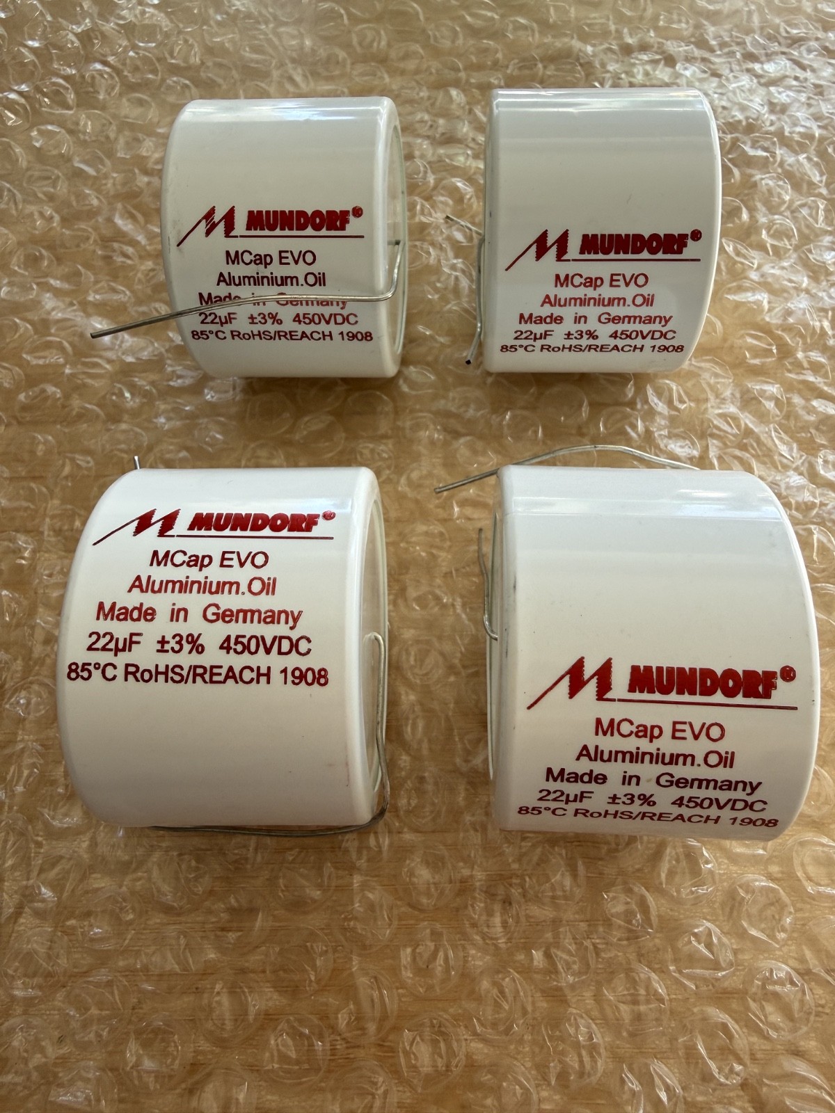 Mundorf EVO Aluminum Oil Capacitor 22uf 450v