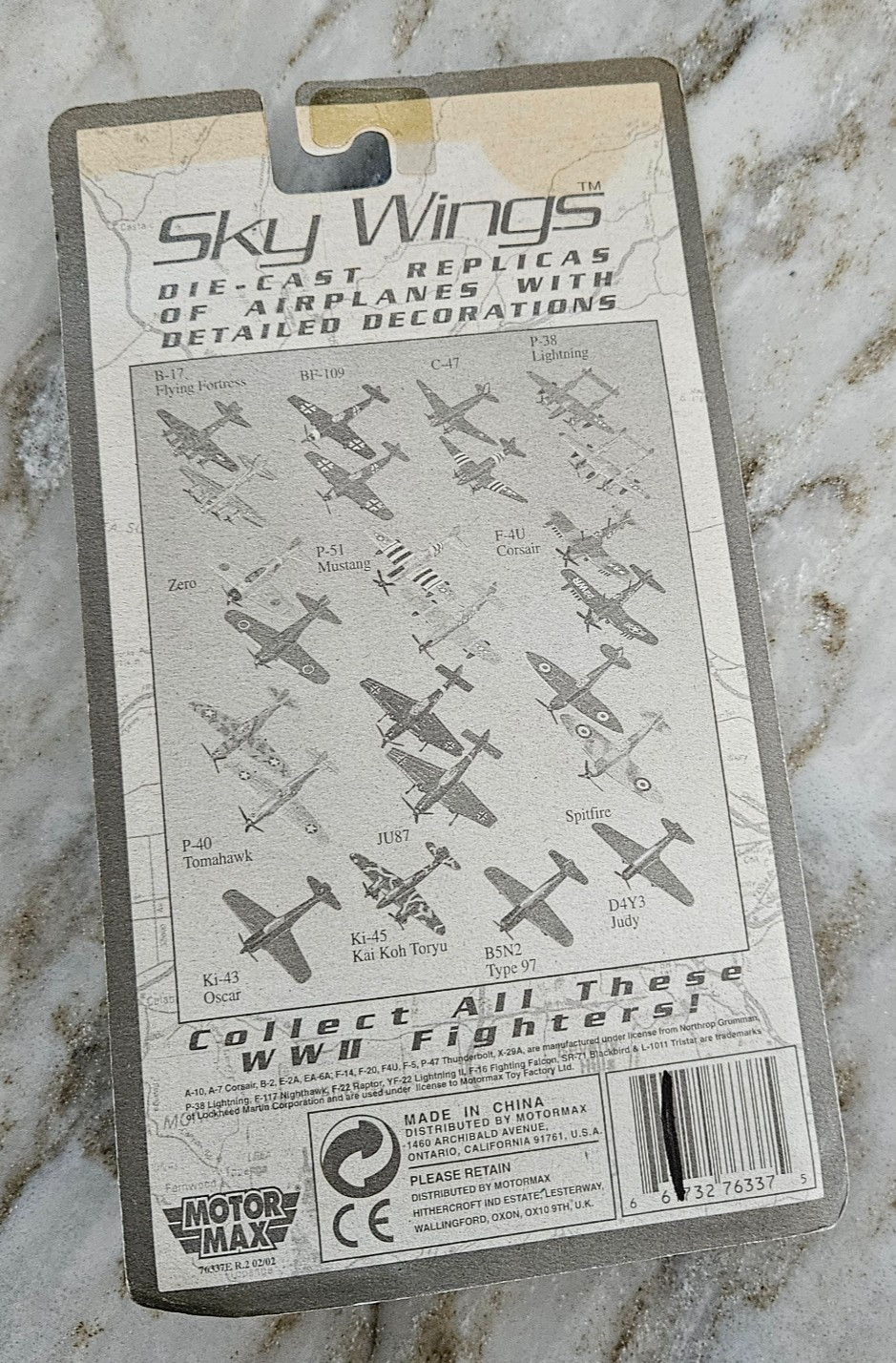 MotorMax #76337 SKY WINGS Dyna-Flites #A183 WW2 Japan D4Y3 bomber MOSC VHTF vtg.
