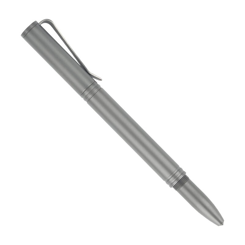 Lightweight Titanium Alloy EDC Survival Pen – Black Ink (New)