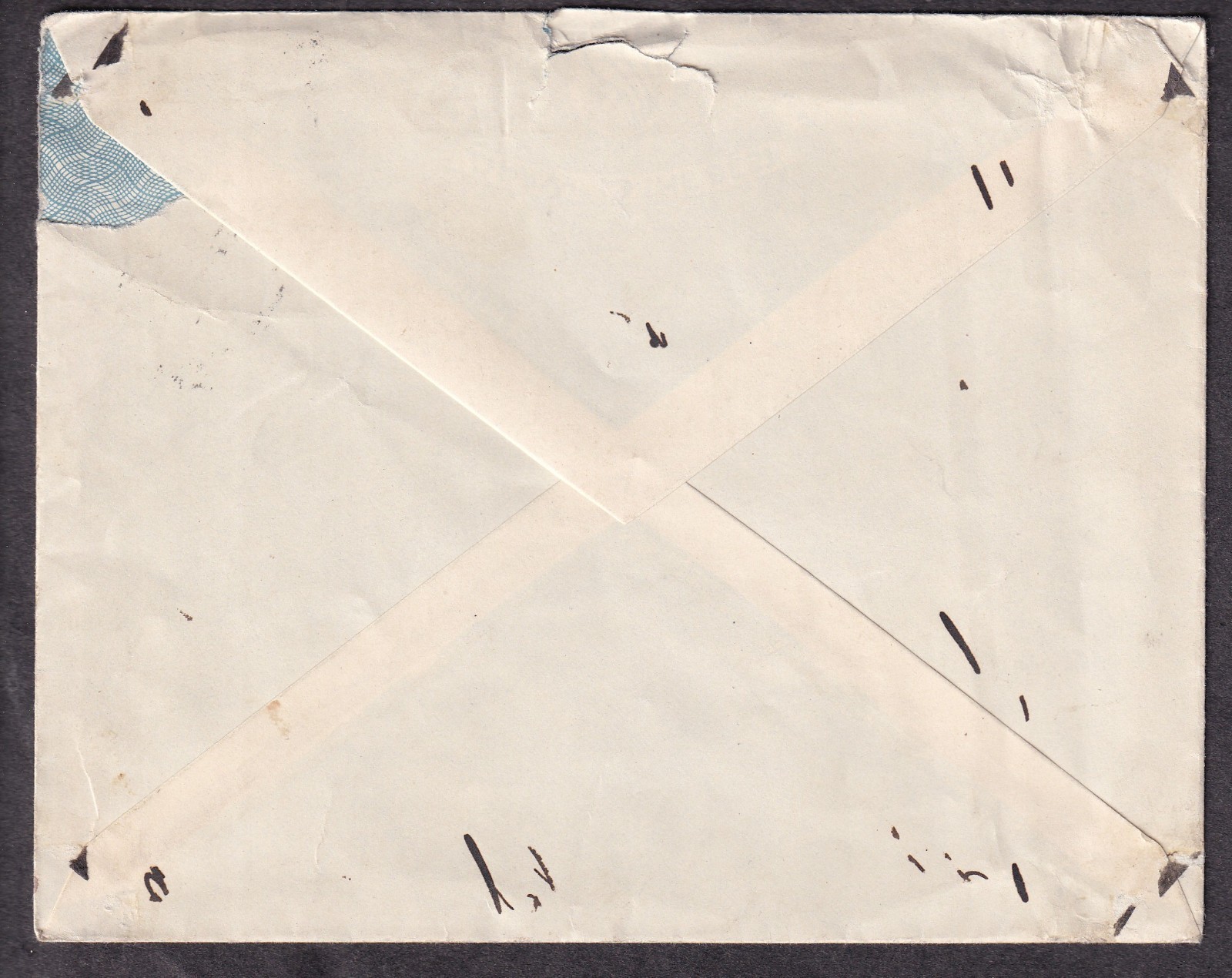 Great Britain Palestine 1938 cover Tiberias to Debora Mendelson Potsdam NY