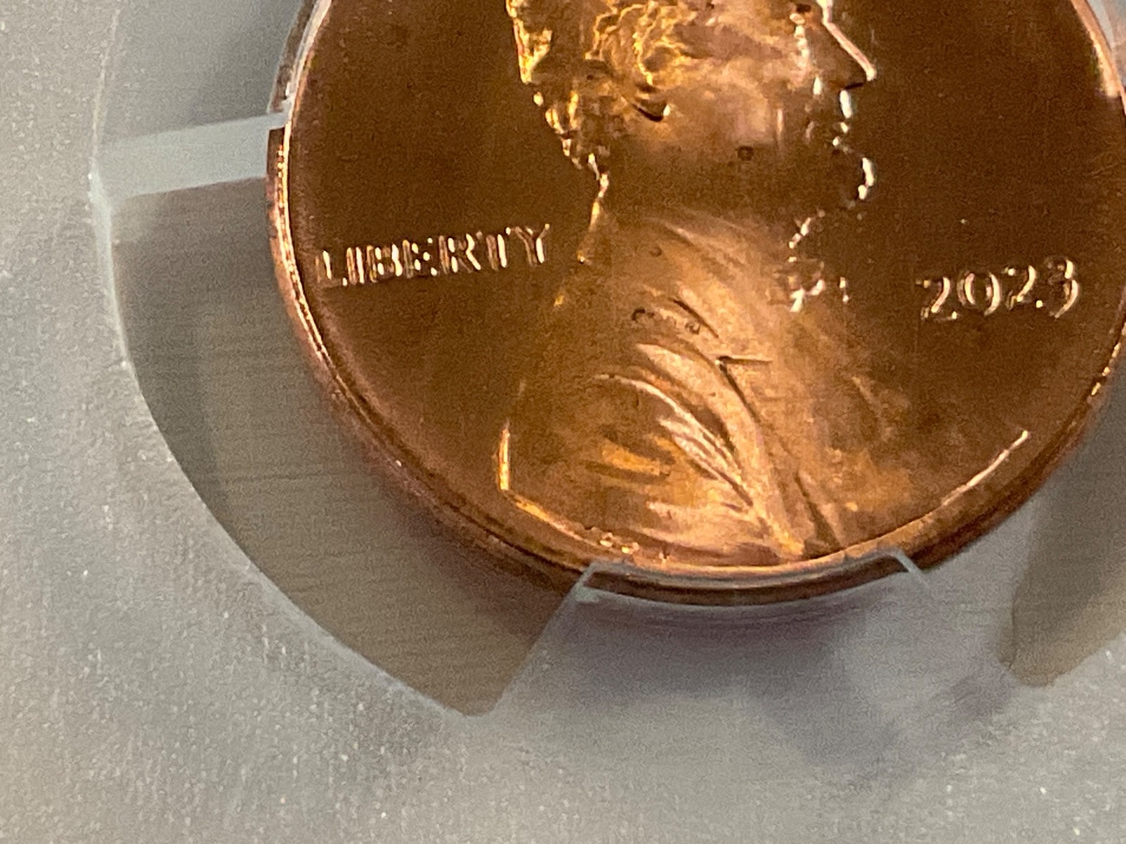 2023 VDB Extra V Lincoln Shield Cent - PCGS MS66+ RD UNC 1c Penny Variety BU Gem