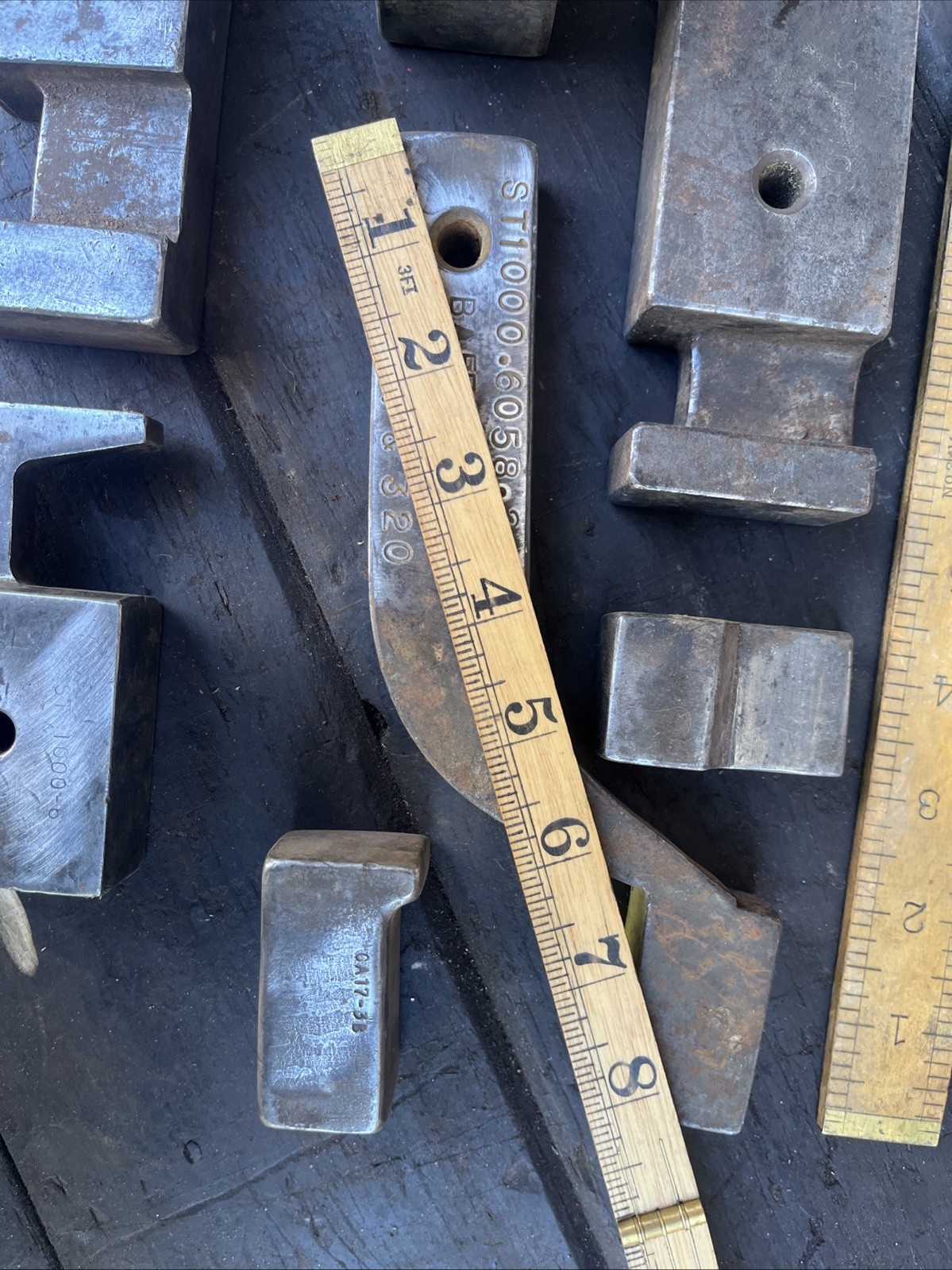 Group Of ST100 Aircraft Bucking Bars Etc