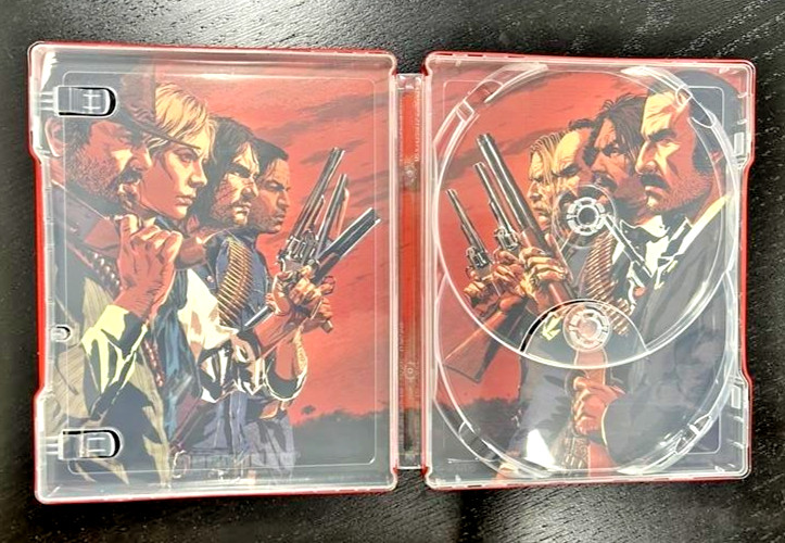 Red Dead Redemption 2 PS4 SteelBook G2 – Case Only, No Game, No Map