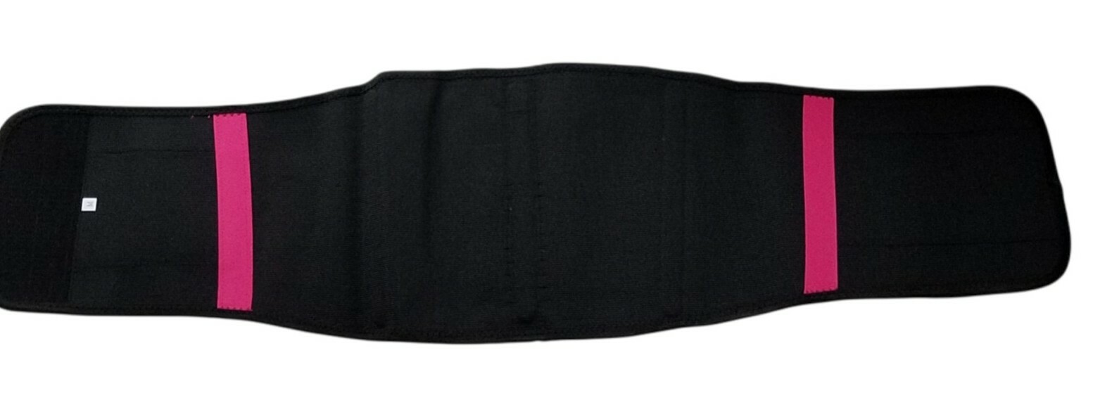 LETSFIT Adjustable Waist Trainer Women Body Shaper Fitness Belt Pink M MEDIUM