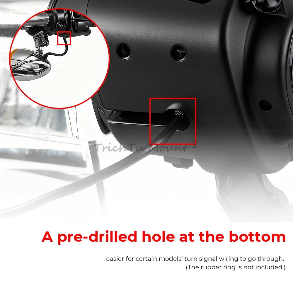 Black Hand Control Switch Housing Cover For Harley Softail Street Bob Sportster