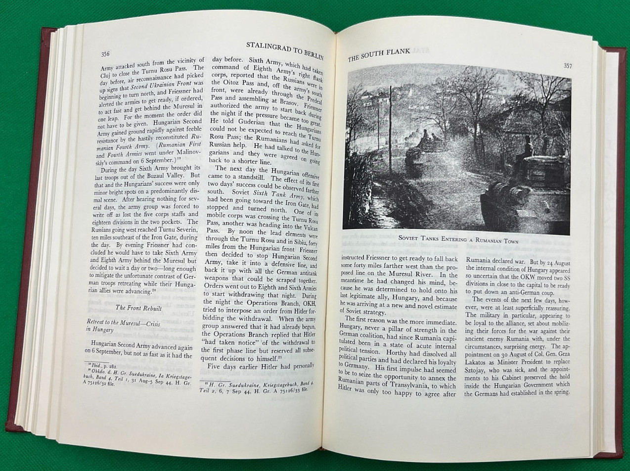 "STALINGRAD TO BERLIN: THE GERMAN DEFEAT IN THE EAST" BY EARL F. ZIEMKE 1968