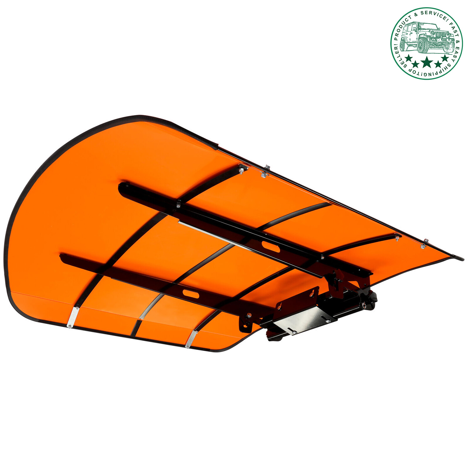 Sun Shield Tuff Top Tractor Canopy for ROPS 48-3/8 x 48-3/8 Orange