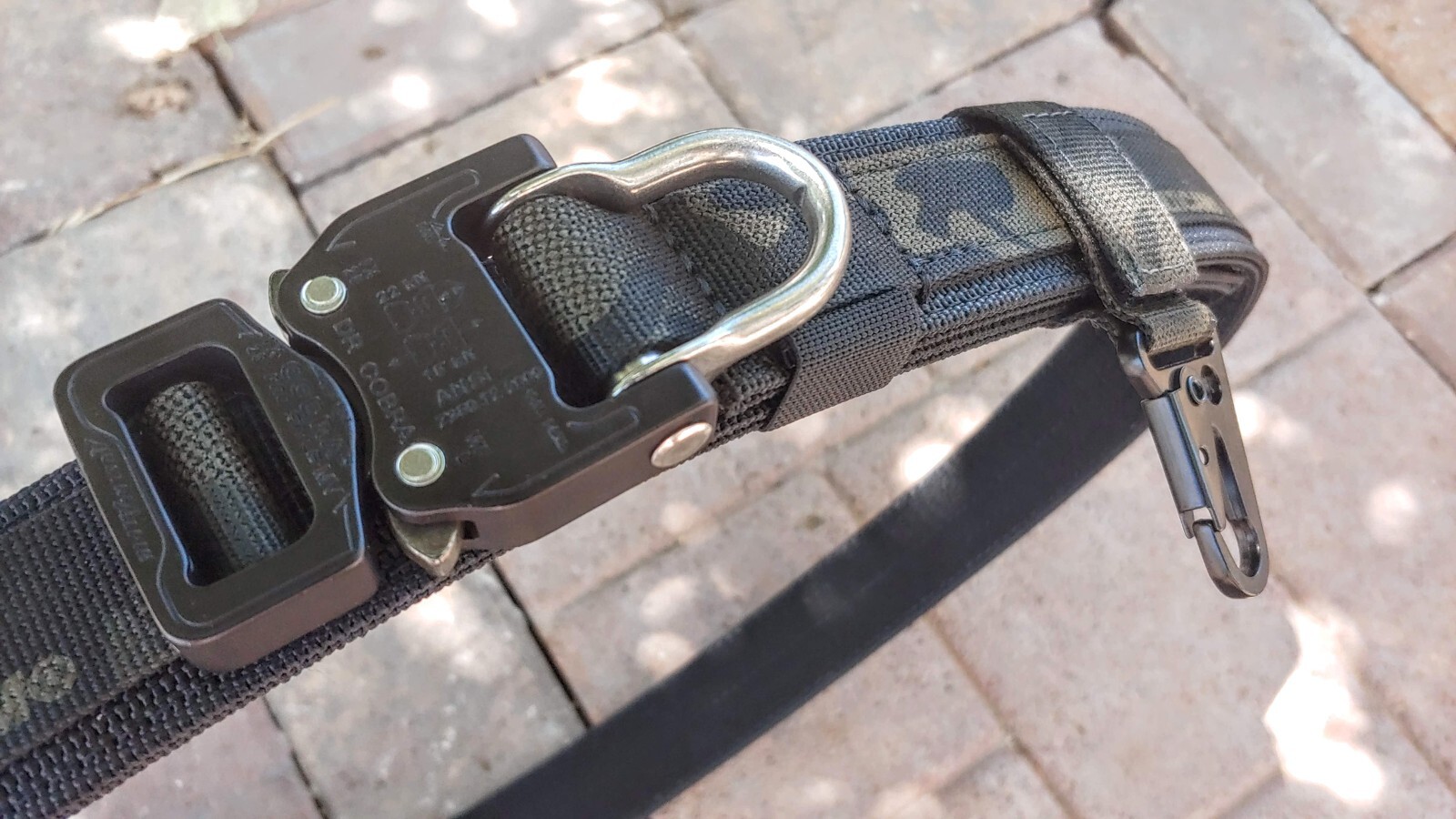 SHEPHERD "COBRA BUCKLE" BELT - Double Layer 2-Ply - CCW, TACTICAL, MILITARY BELT