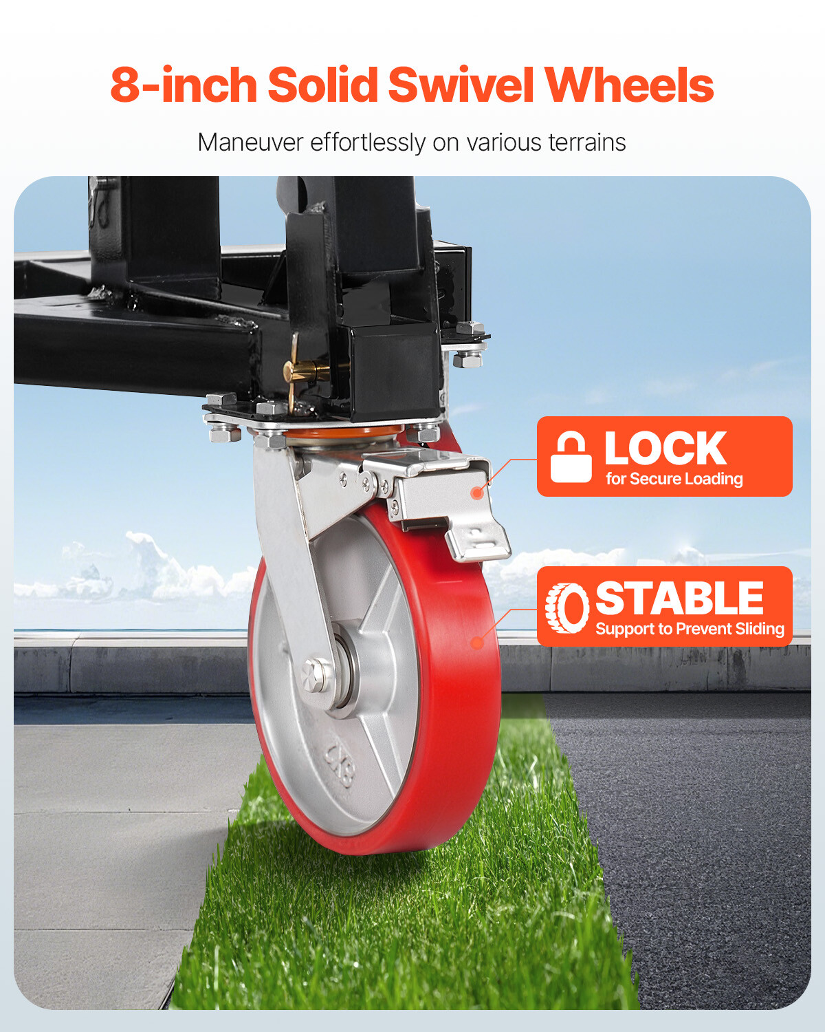 Trailer Dolly 3500lbs Tongue Weight Capacity 18 and 22 inch Height Adjustable