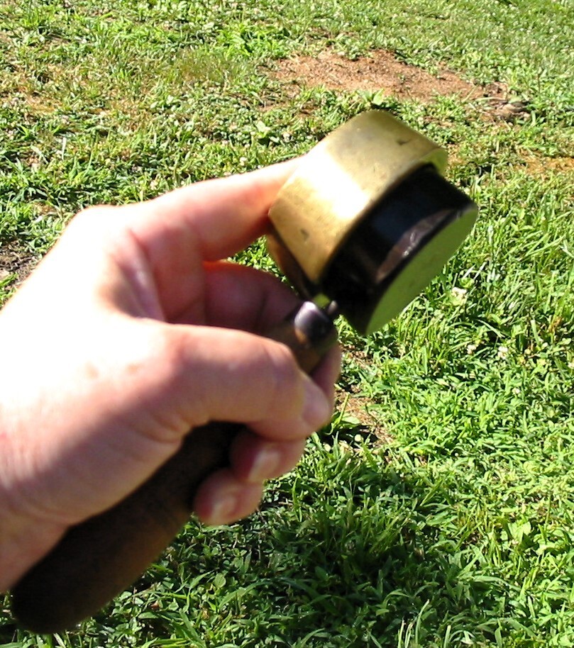 Vintage 2 pc Millinery Fancy Flower Begonia Leaf Tool Mold Brass Antique #38