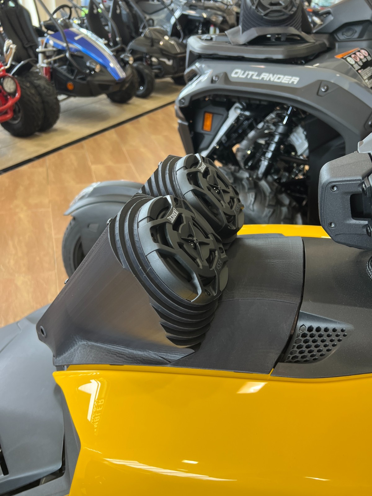 Can-Am Ryker 2-Speaker Bluetooth Hood Replacement