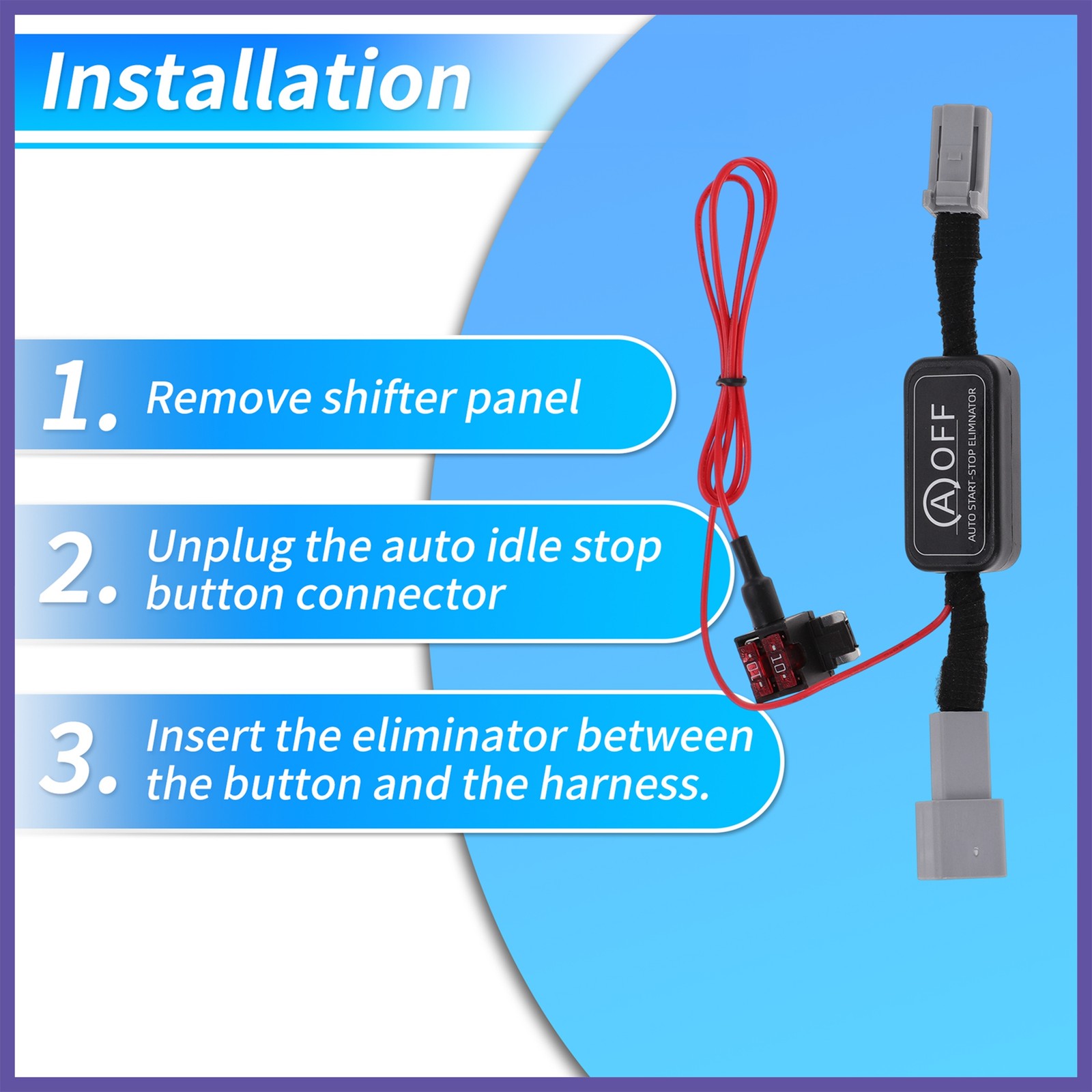 Auto Start Stop Eliminator for Subaru Crosstrek 20-23