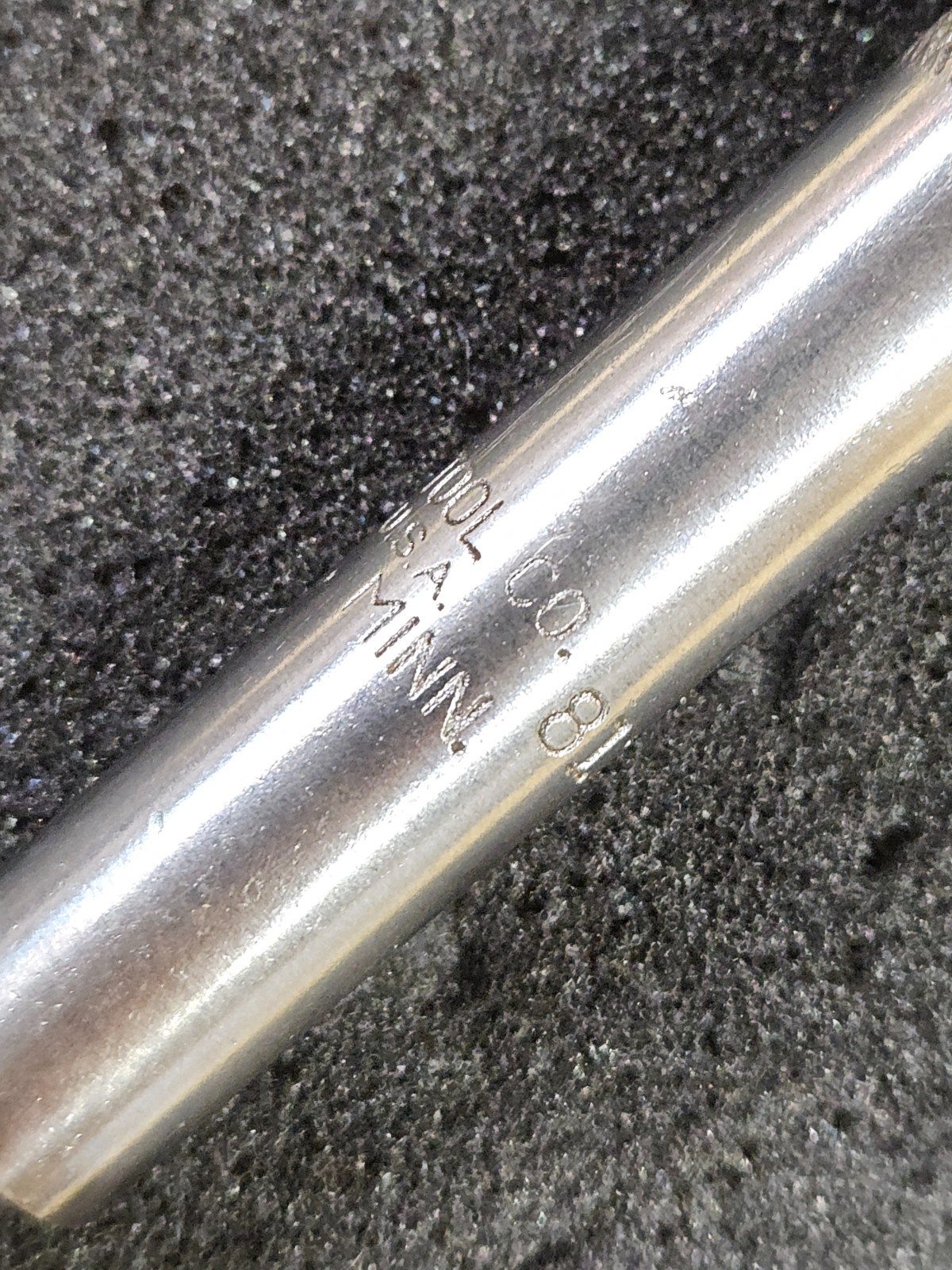 OTC Owatonna Tool No. 813 Gasket Cutting Driver Set W/ Metal Box Made in USA