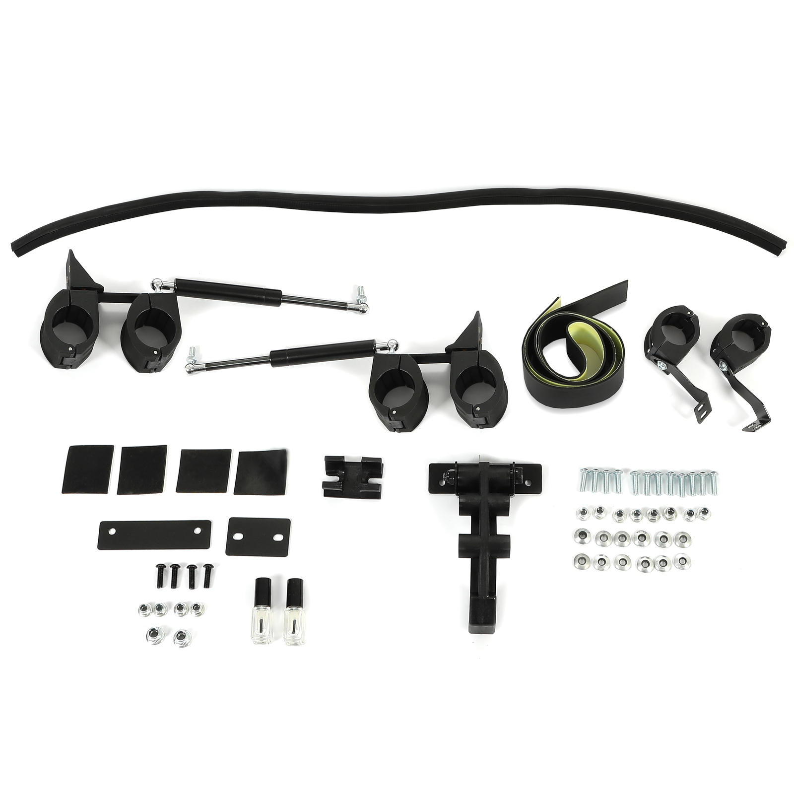 Front Scratch Resistant Flip Windshield Clear For 2014-2024 Honda Pioneer 700 4