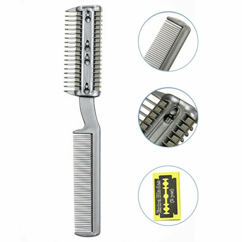 2 Pack Manual Pet Hair Trimmer with Extra Blades and Comb Grooming Dog Cat Razor