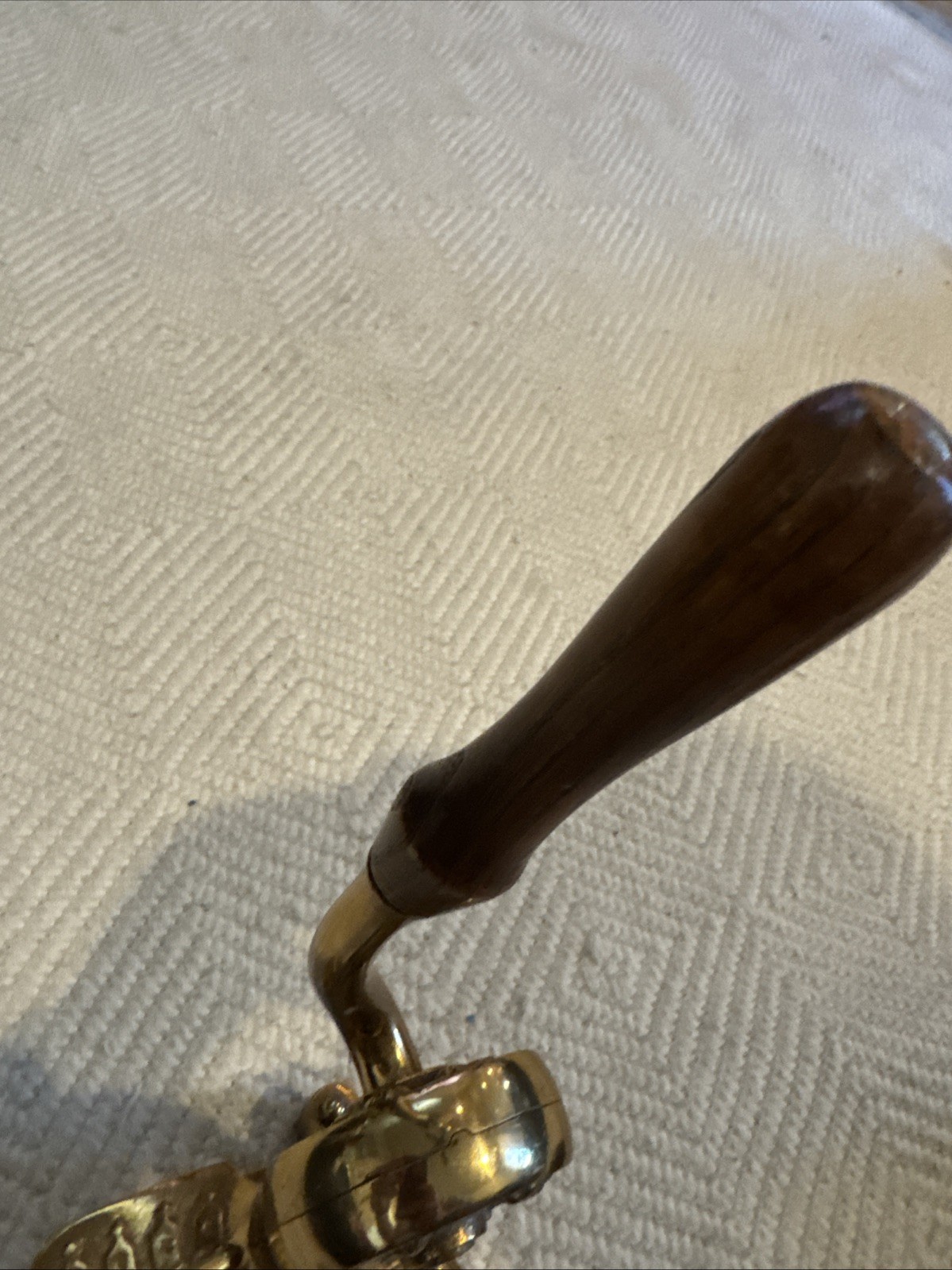 Antique French Bronze Vintner Wine Bottle Cork Corkscrew Cherubs EXCELLENT COND