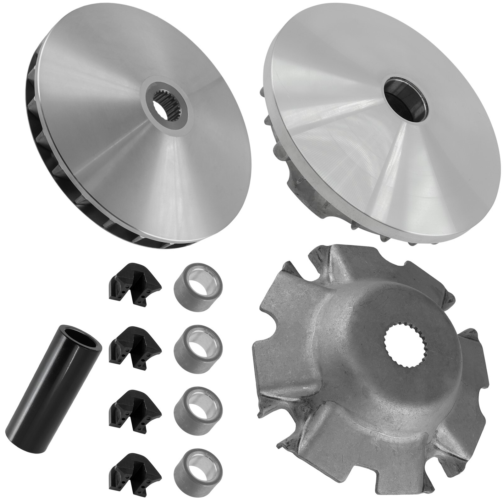 Drive Sheave Plates w/Spacer Damper & Weight for Arctic Cat Wildcat 1000 2012-13