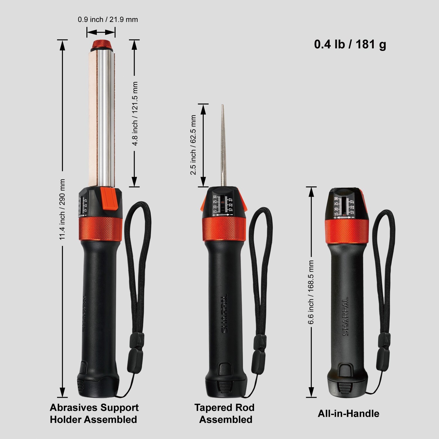 SHARPAL 210N TRANSFOROD 11-In-1 Adjustable Angle Outdoor Knife Sharpener