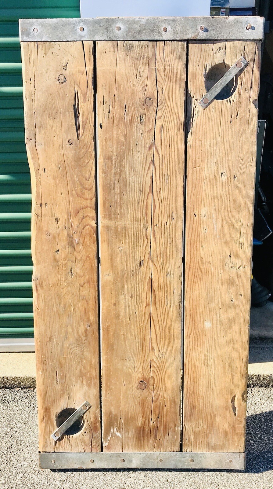 WWII Liberty Ship Wooden Hatch Door Cover Large In Excellent Original Condition