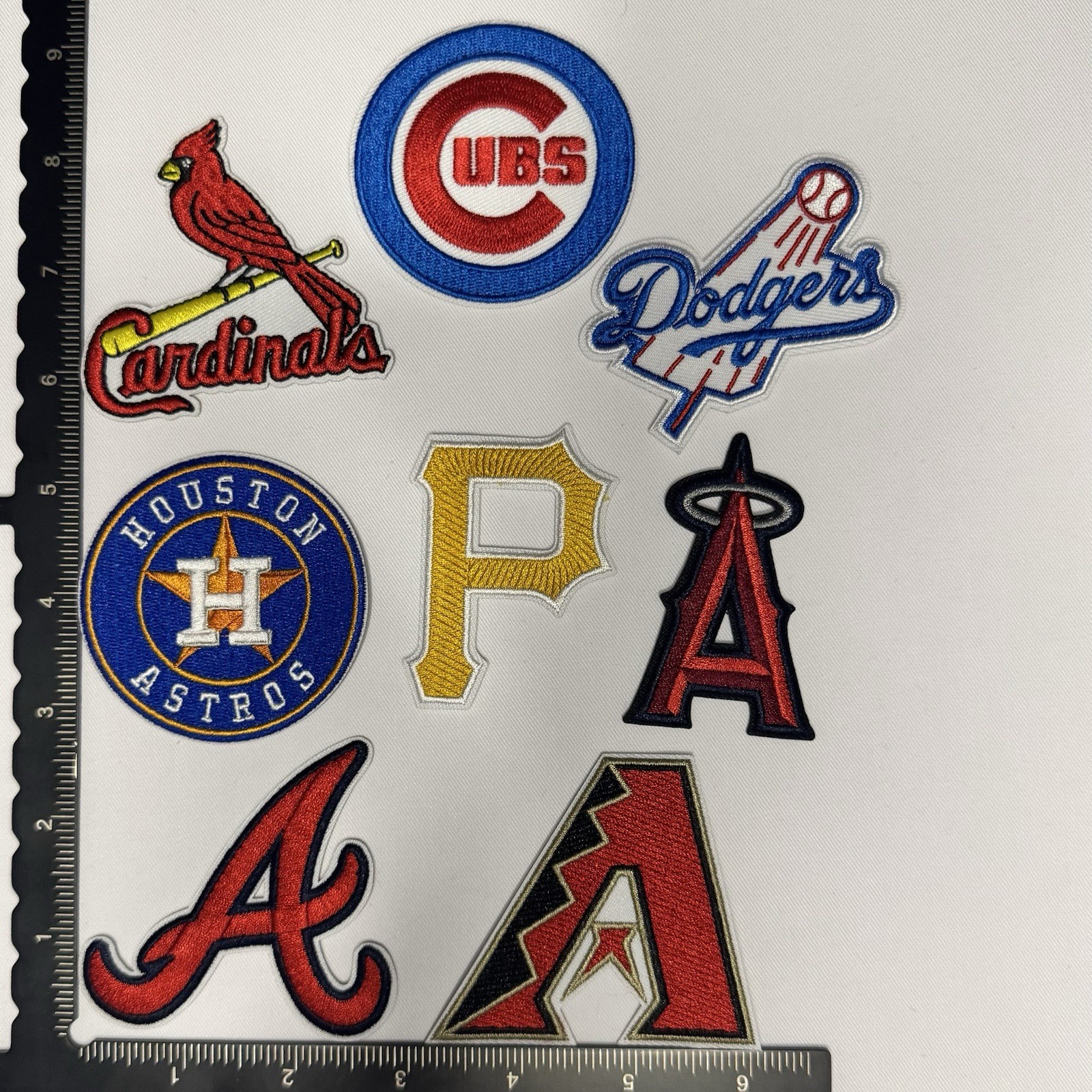 All MLB Team Logos Iron On Patches Wholesale Patches Lot of 30