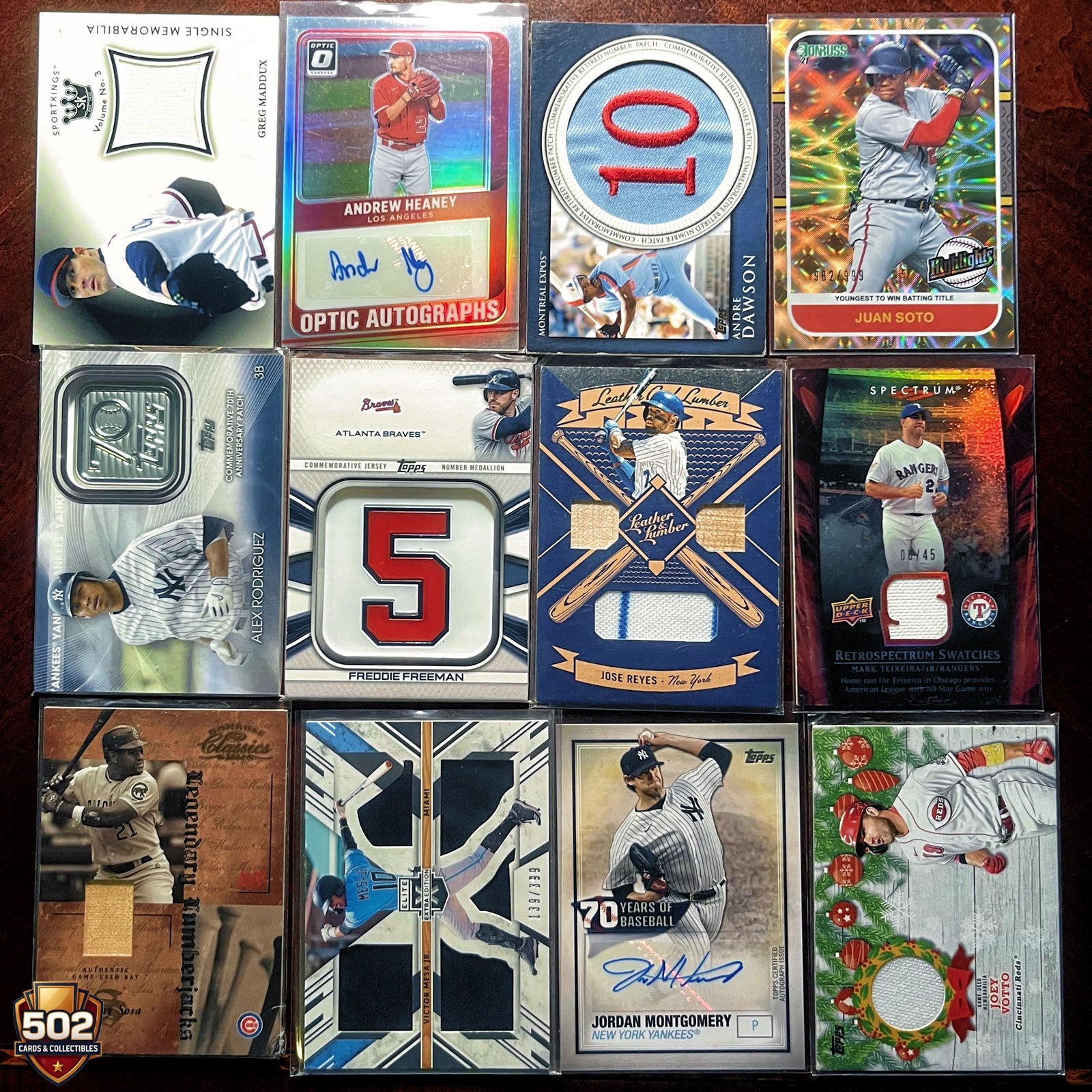 MLB Baseball Cards Lot 100 Cards • GUARANTEED AT LEAST 4 1950s-60s Cards + 1970s