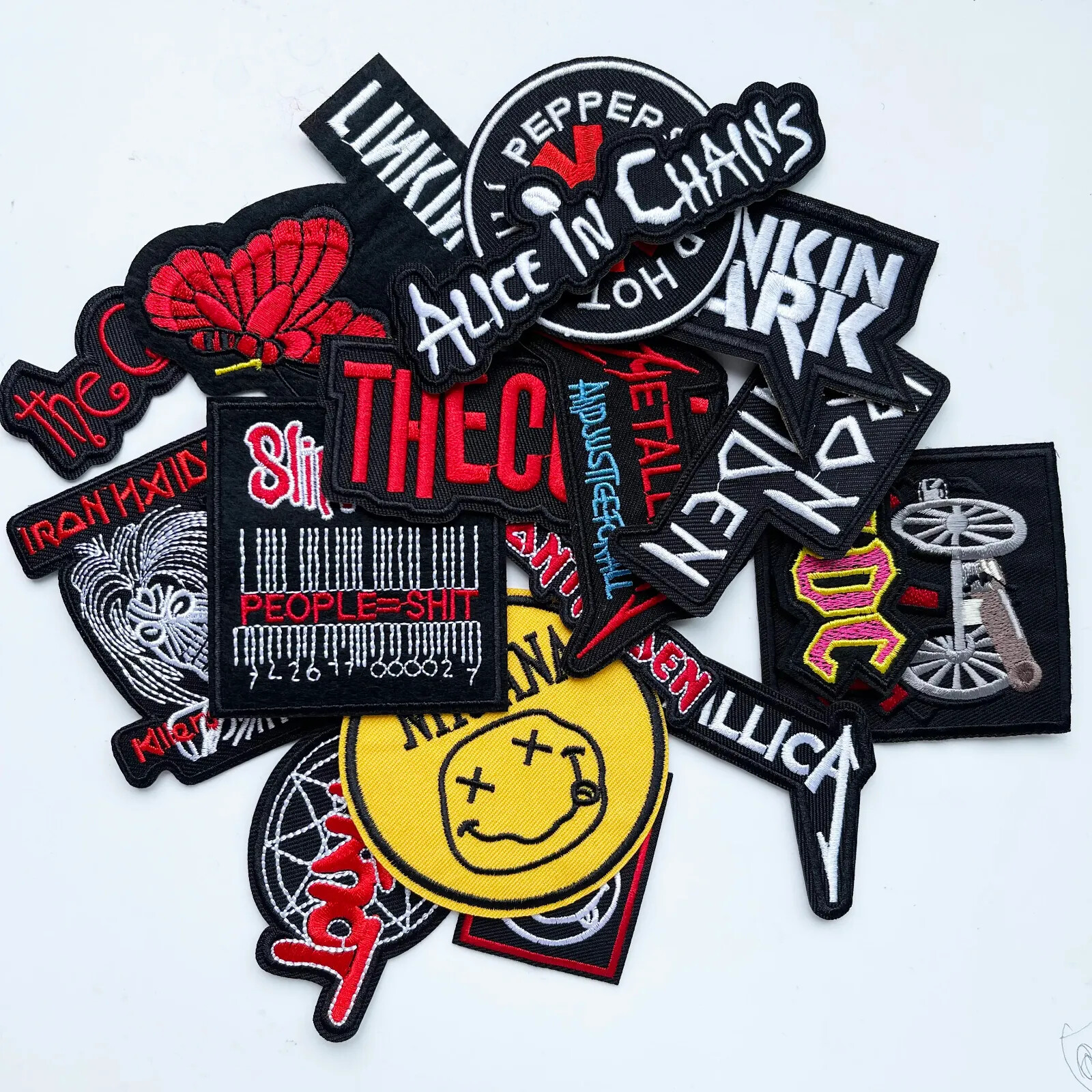 ROCK n ROLL - METAL, PUNK ROCK BANDS - Embroidered - U Pick - Iron-On Patches