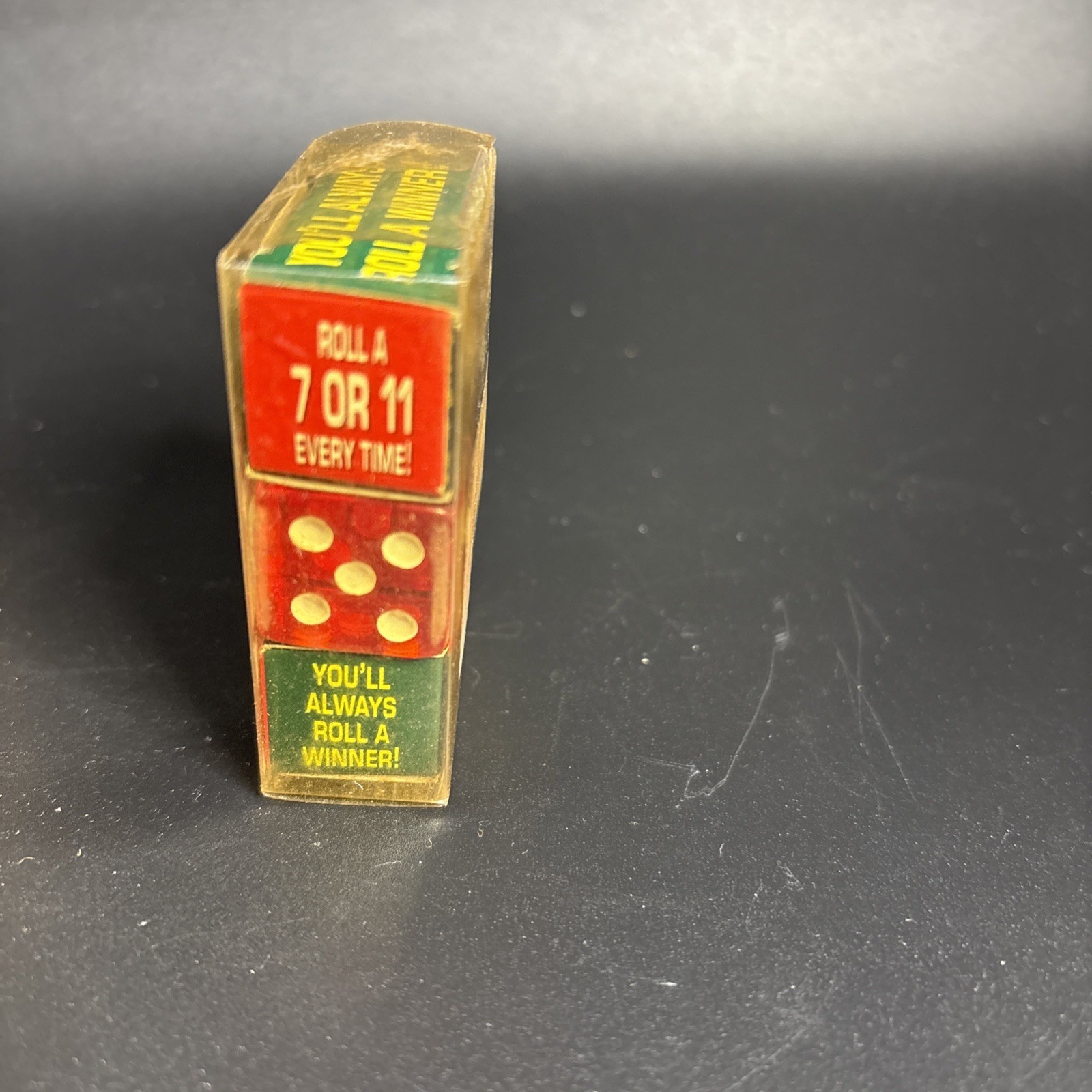 Vintage Magic Tricks, Cups and Balls, 7 Or 11 Dice, TV Magic Cards Lot of 3