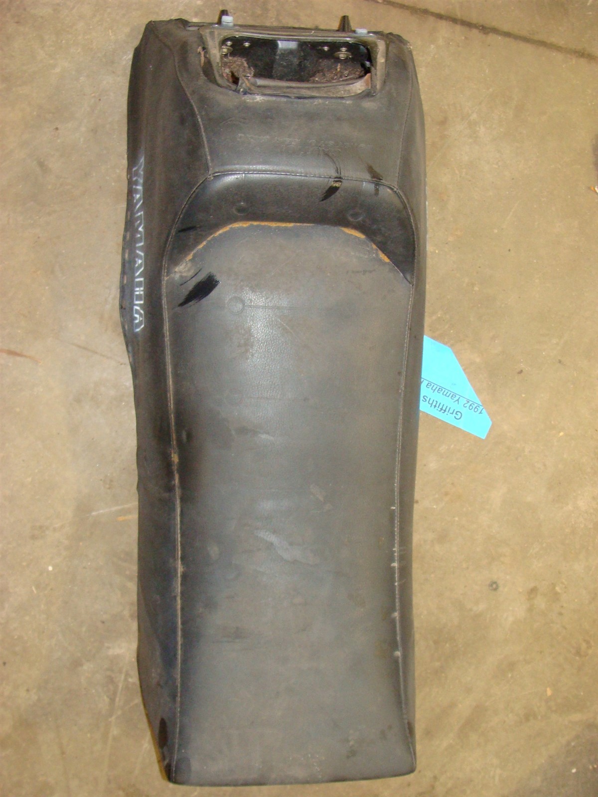 1992 YAMAHA PHAZER 2 II PZ480e seat, needs new base and trunk flap