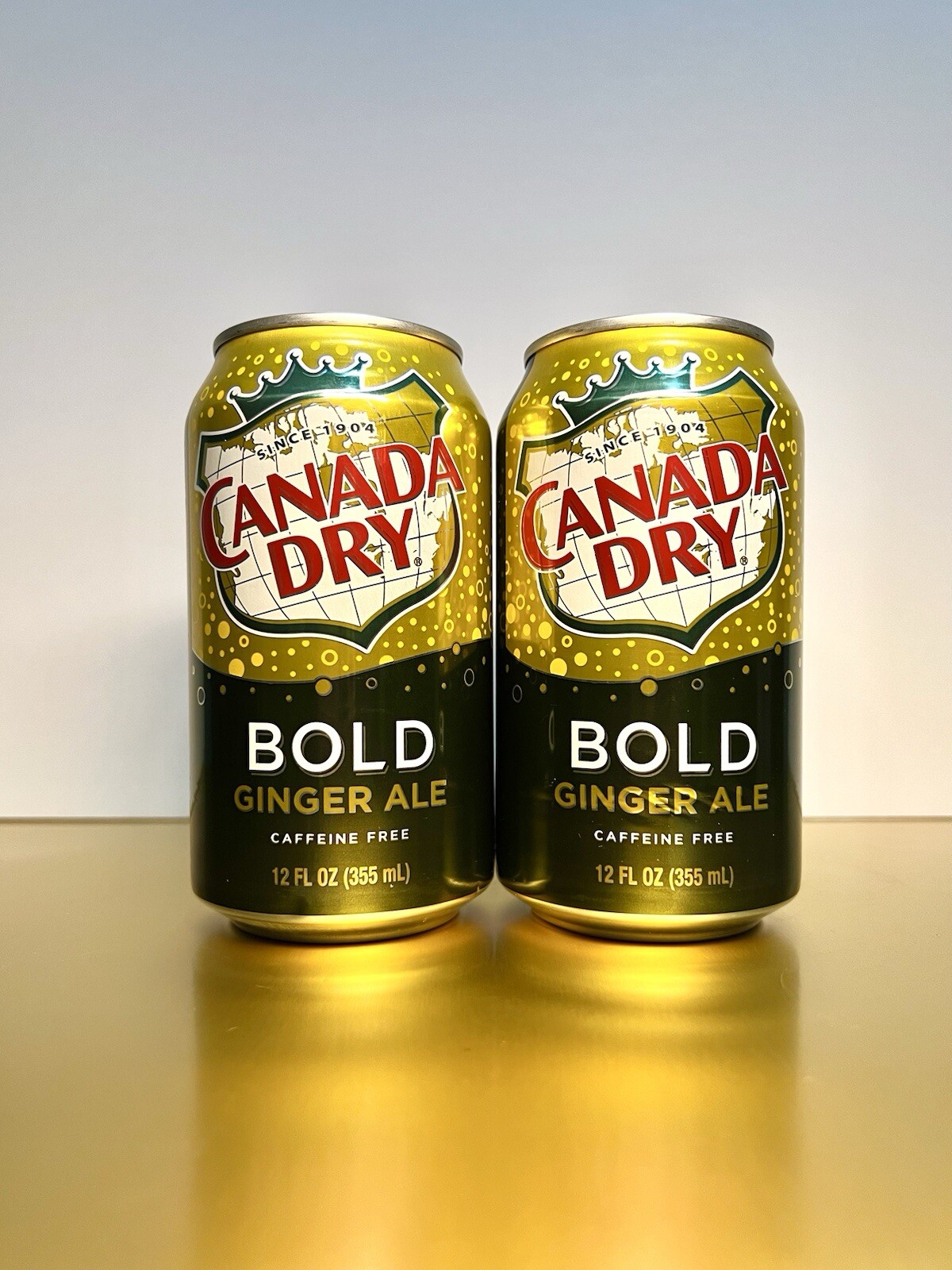 🔥 New Rare Limited Edition Canada Dry BOLD Ginger Ale Caffeine Free (2 Cans)