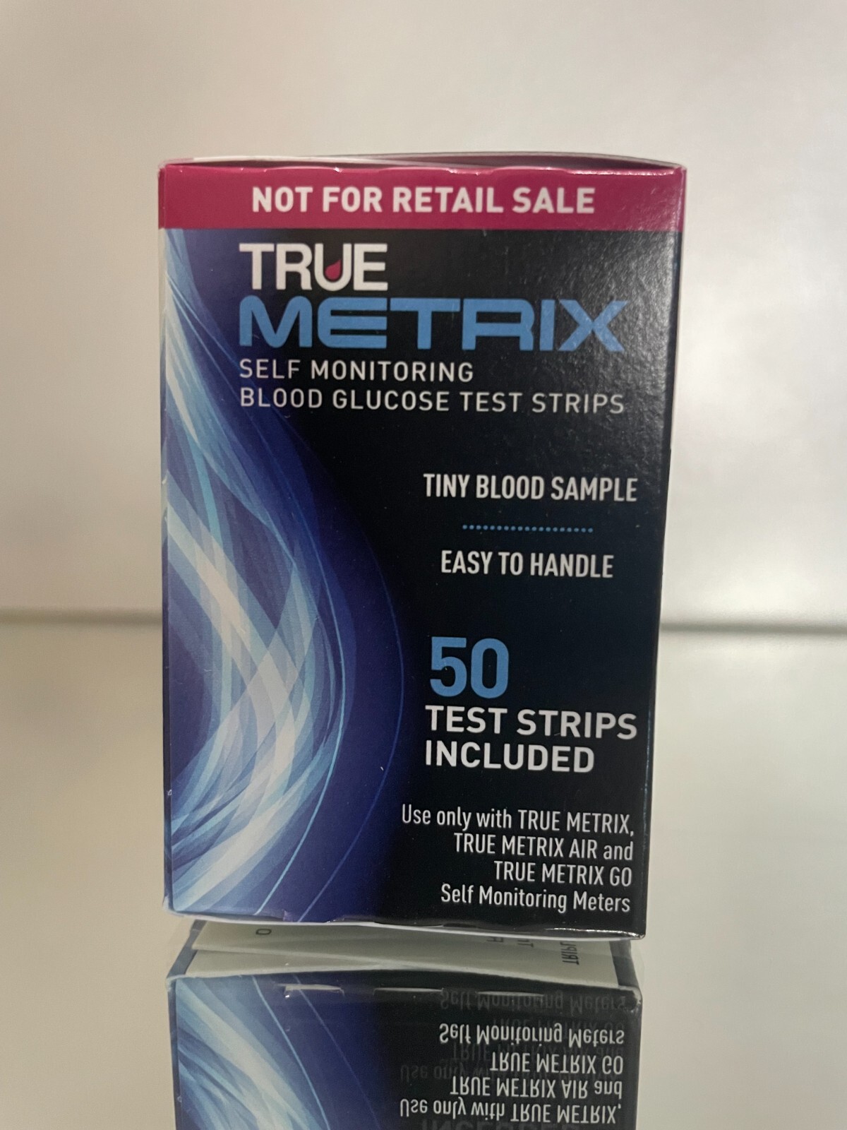 True Metrix Blood Glucose Test Strips 50 CT (1 BOX) EXP 01/2026. FREE SHIP
