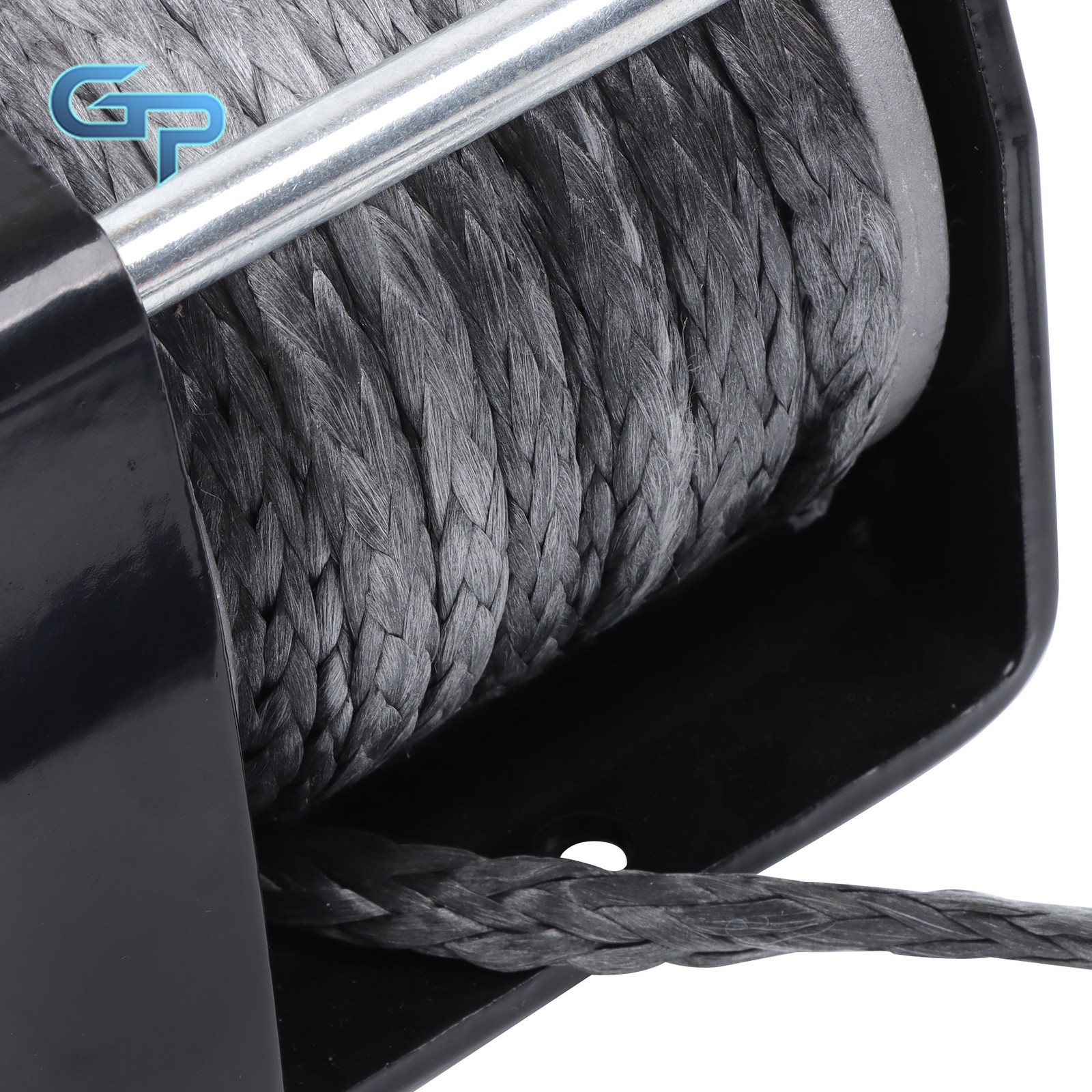 3500lbs 12VDC/1.5HP Synthetic Rope Electric Winch w/ Wireless+Wired Control