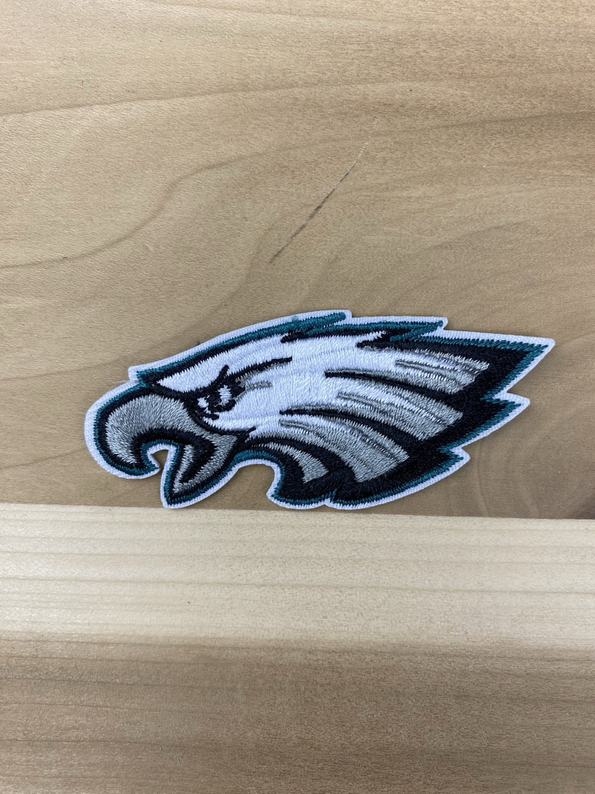 PHILADELPHIA EAGLES EMBROIDERED IRON ON PATCH 1.5” X 3.0” FREE SHIPPING