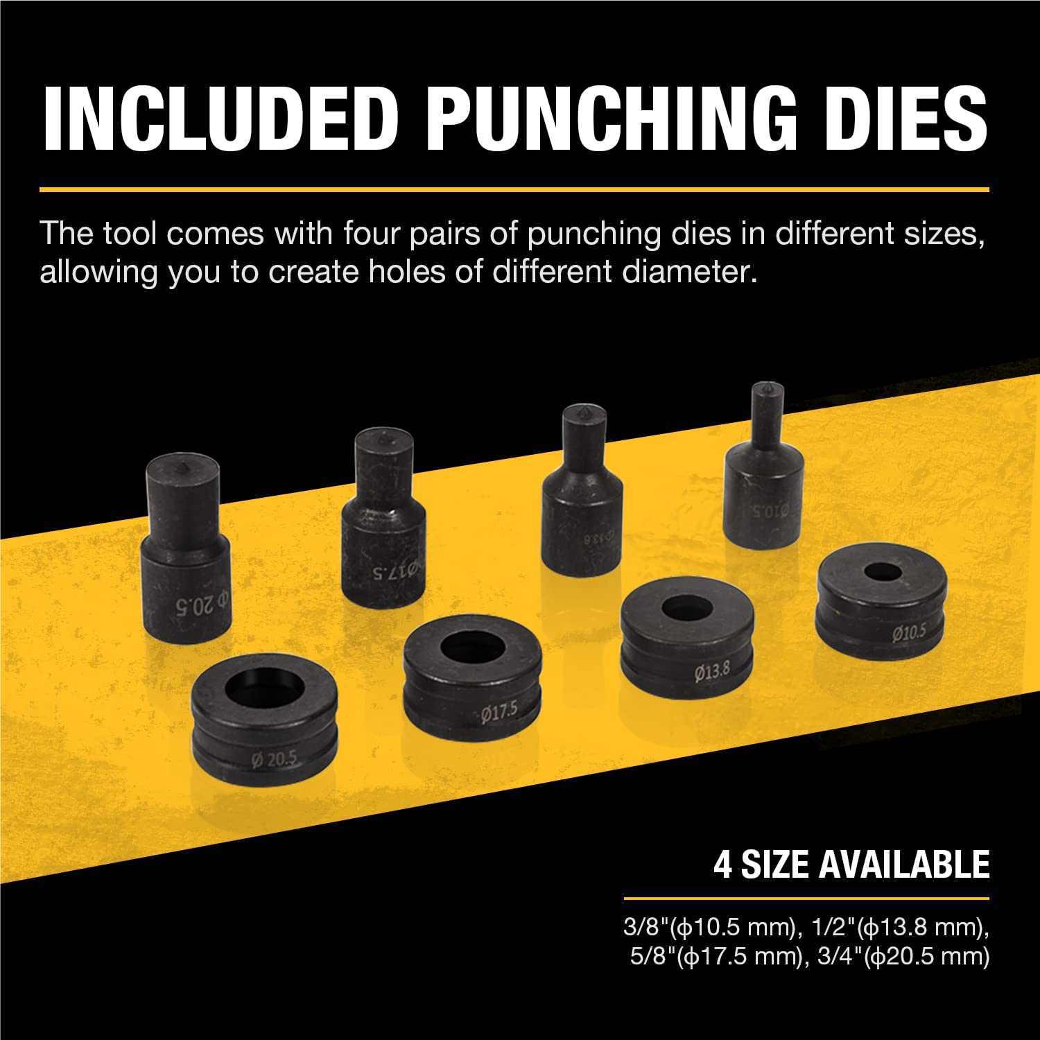 35T Hydraulic Hole Punching Tool CH-70 for Iron Plate Copper Bar Aluminum