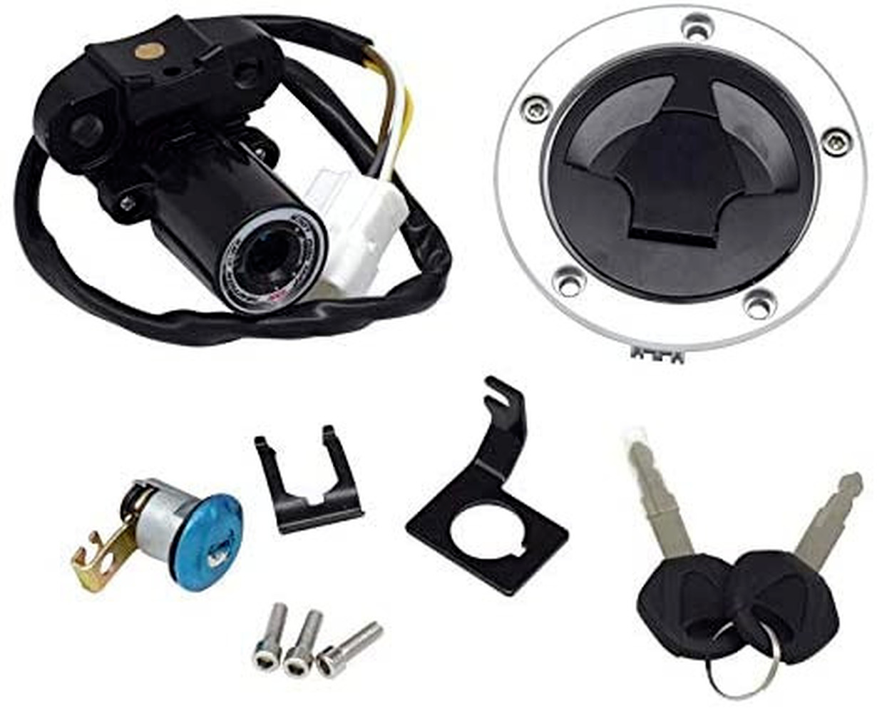 Motorcycle Ignition Switch Kit For Kawasaki Ninja Z800 ZX6R ZX600 ZX636 ZX10R