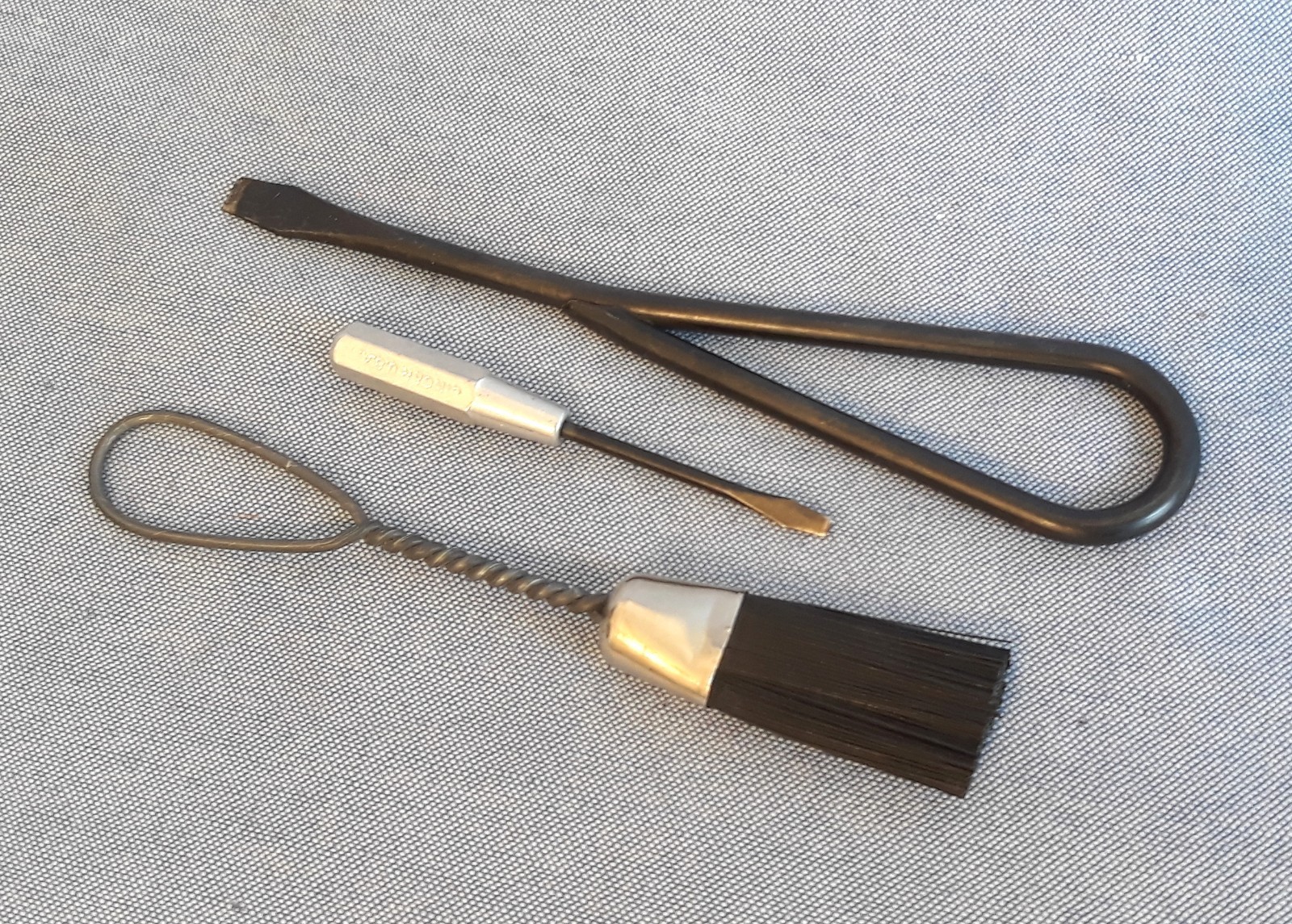 Singer Sewing Machine Cleaning Brush & 2 Screwdrivers 221 Featherweight 66 99 15