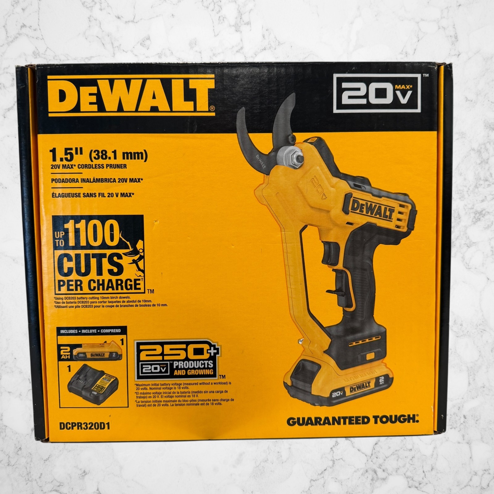 DeWALT 20V MAX Cordless Multi Use Pruner Kit W/ Battery & Charger DCPR320D1 New