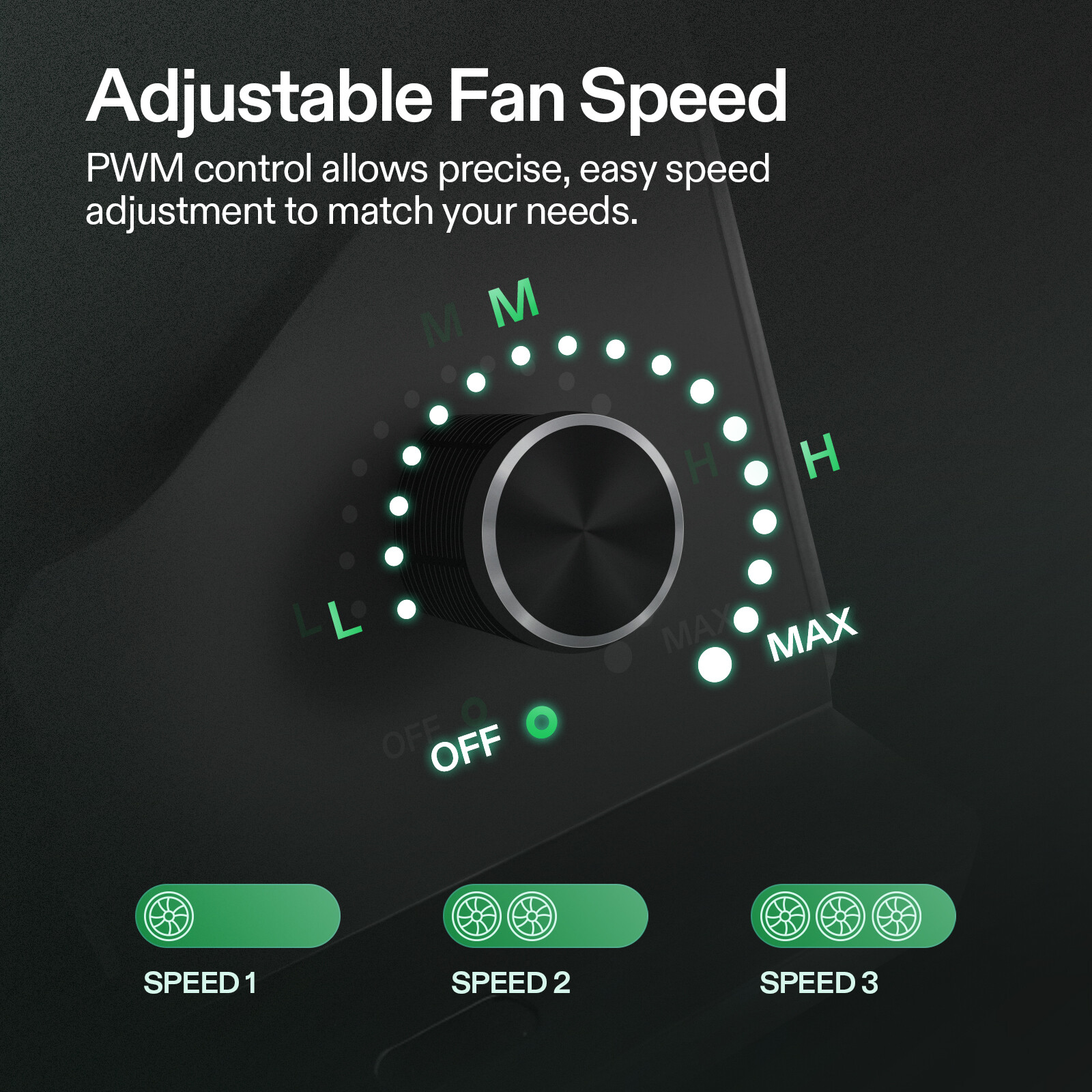 VIVOSUN M4 4" 195CFM Inline Duct Ventilation Fan 2800RPM Adjustable Speed