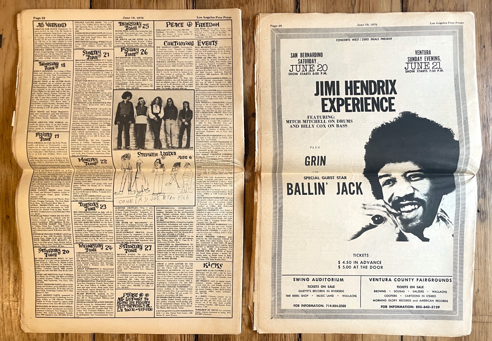 June 19-25, 1970 Los Angeles Free Press MANSON IN WONDERLAND underground paper