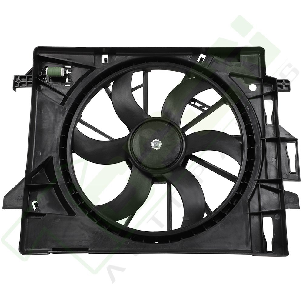 Radiator Cooling Fan Assembly For 2008 2009 2010 2011-2020 Dodge Grand Caravan