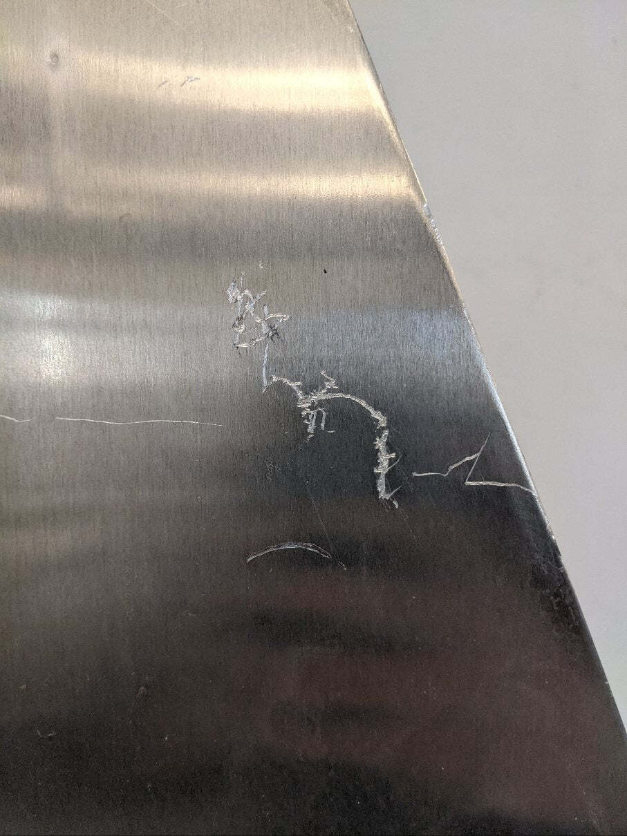 Used Freightliner Plain w/ Steps ST SSR 3 Battery Box Cover - P/N A06-61816-004