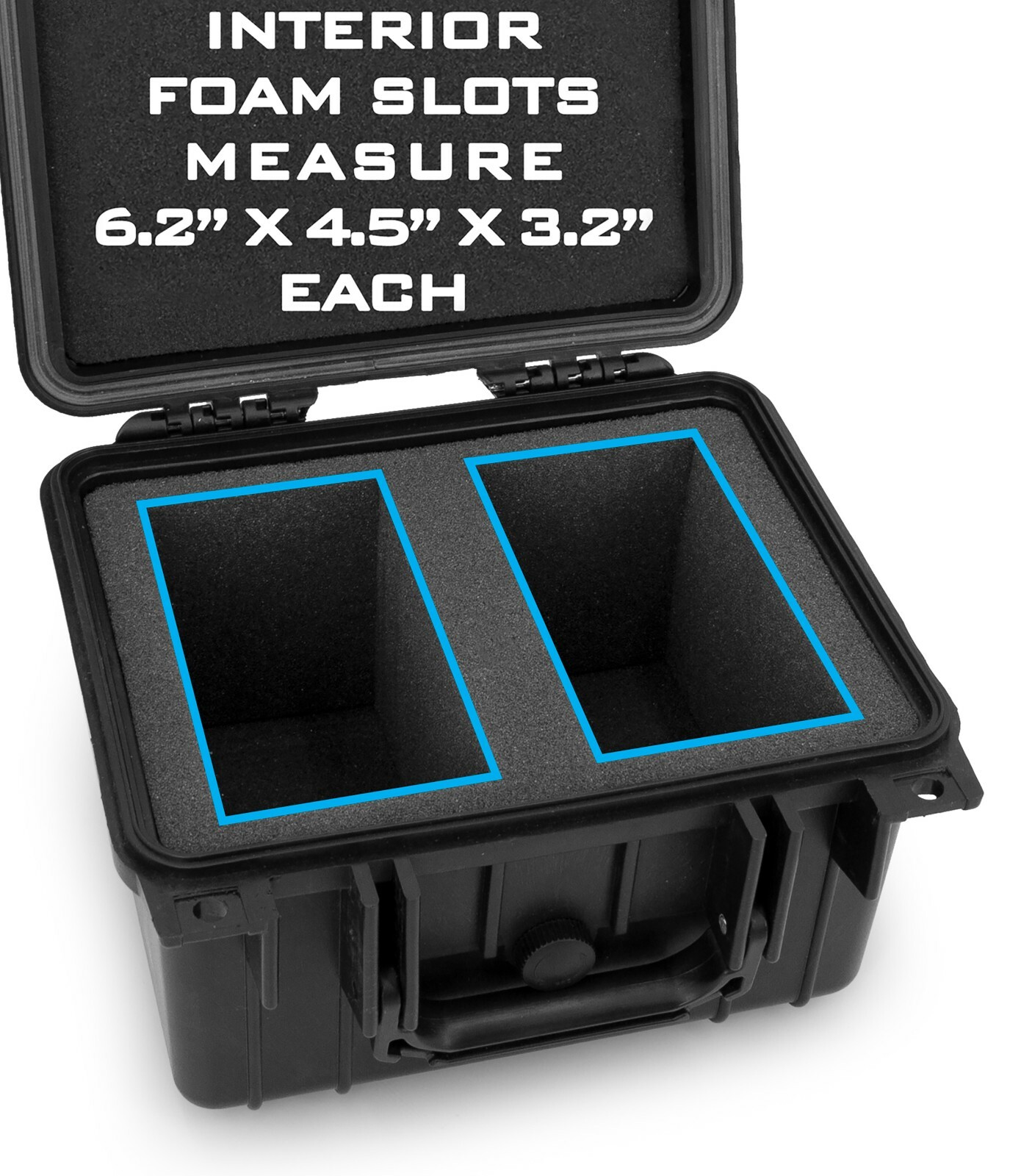 CM Graded Card Case Storage Box for 40 Graded Sports Trading Cards, Waterproof