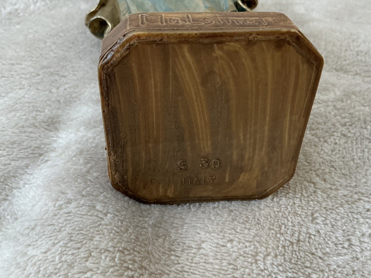 Vintage Malsiner Italy Madonna & Child Figurine Virgin Mary & Baby Jesus 9.5"