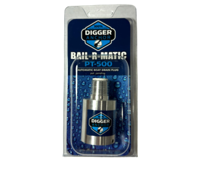 Digger Anchor Bail-R-Matic PT-500 Boat Plug Original
