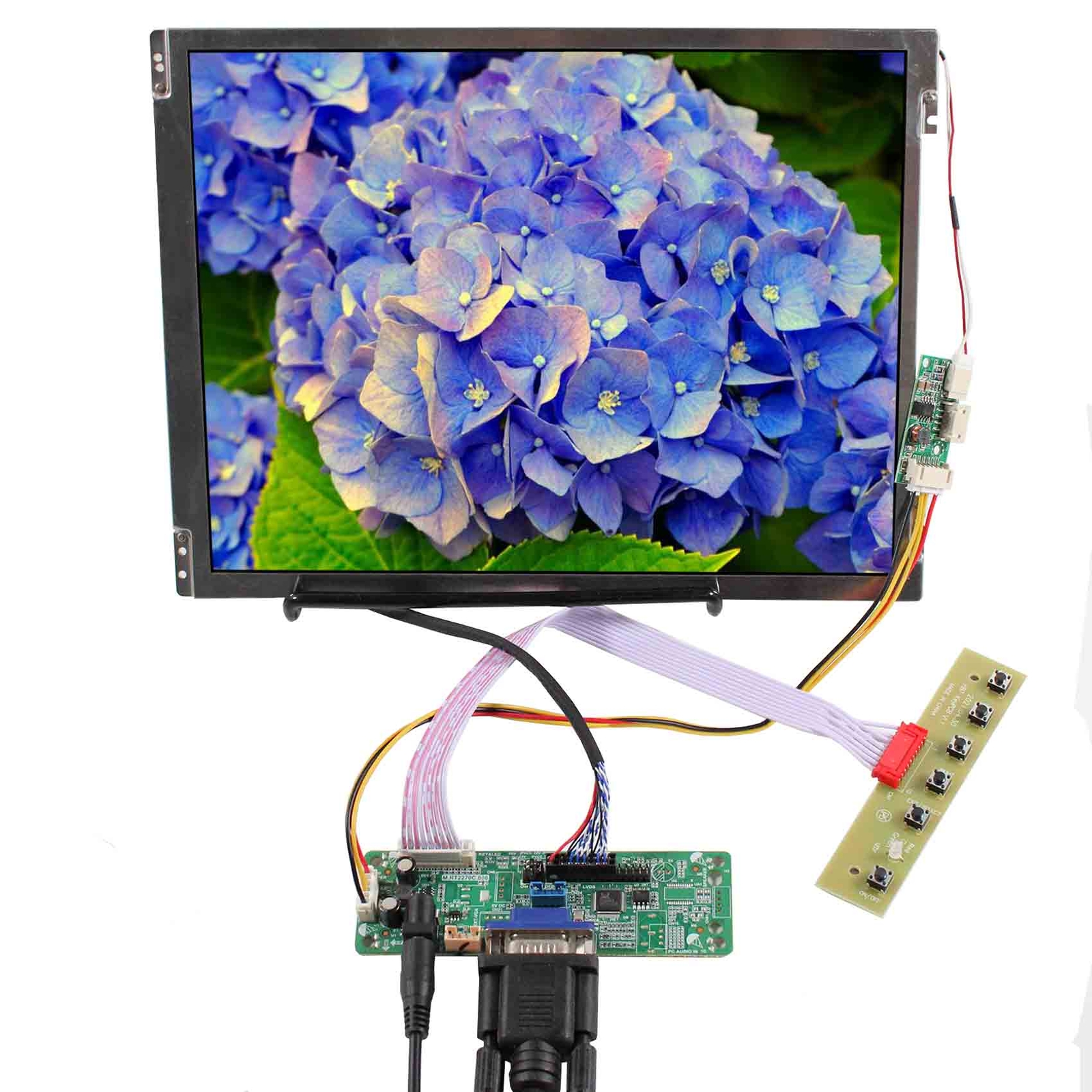 VGA LCD Controller Board 10.4" TM104SDH01 800x600 LCD Screen DIY LCD Monitor