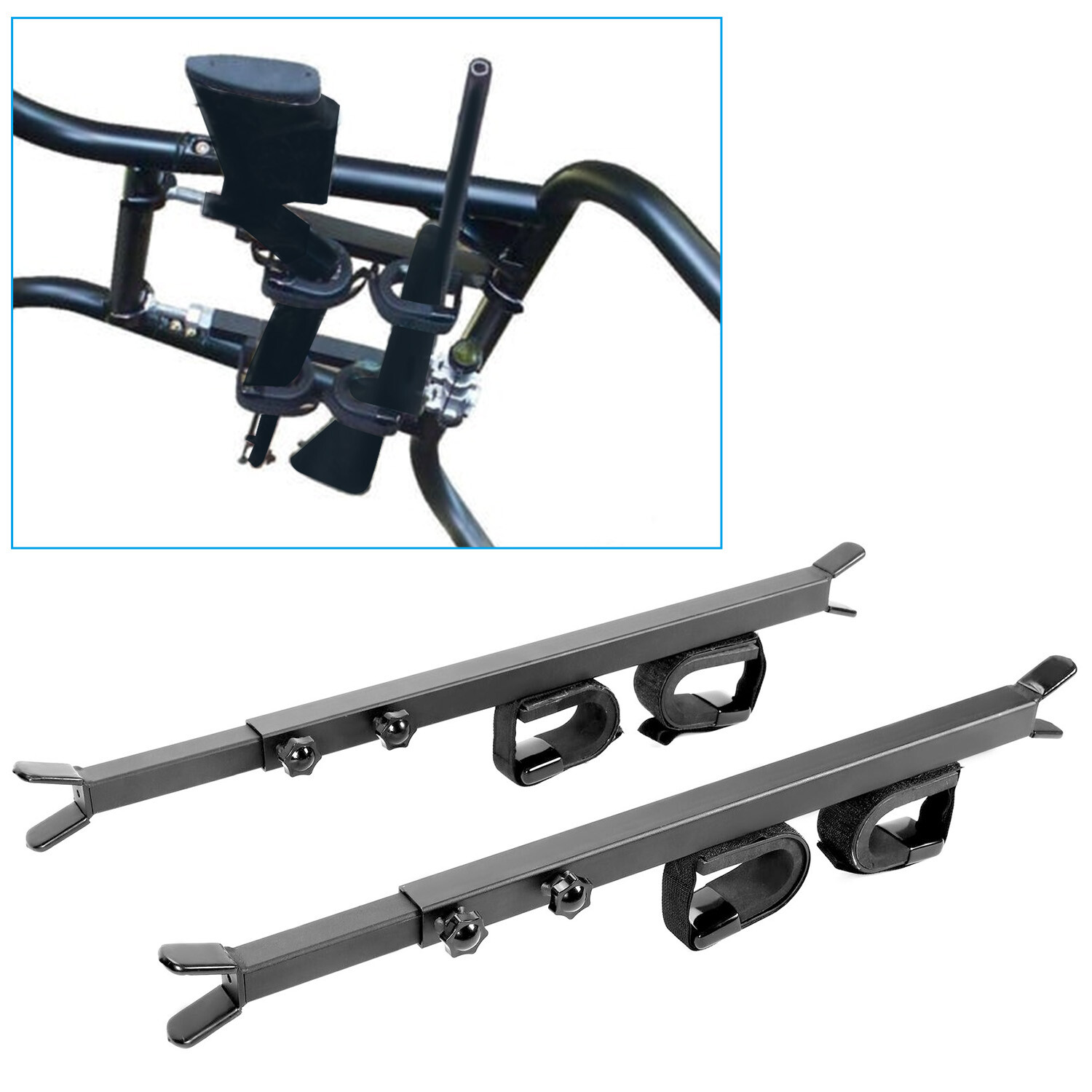 Overhead Roof Gun Rack Carrier Holder For Honda Pioneer Polaris Ranger Can Am