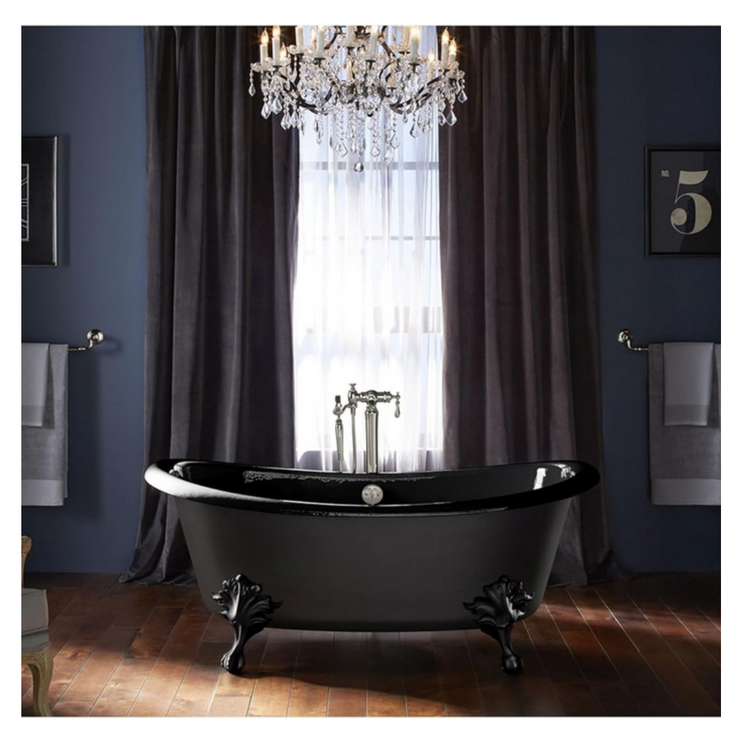 Kohler K-204-P5 Artifacts Ball and Claw Feet Black