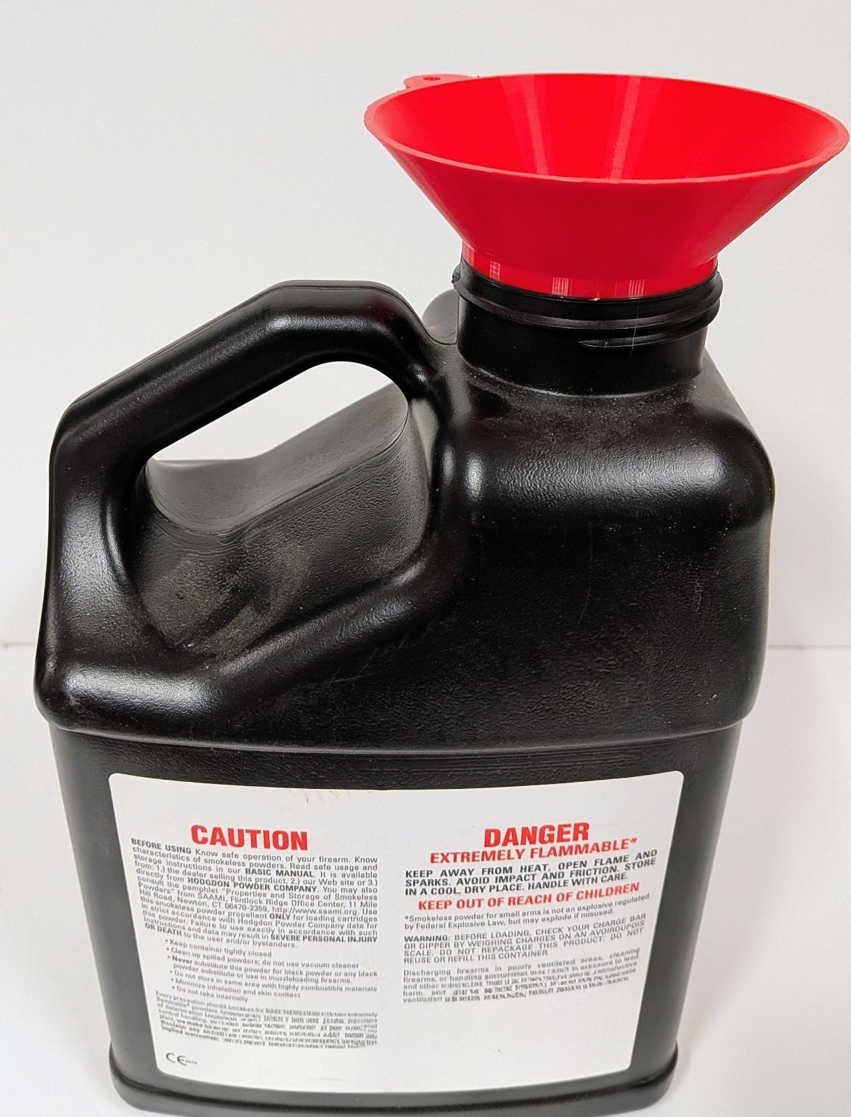 Reloading Powder Funnel Fits Hornady Lock-N-Load - 1lb 8lb Canisters *Free ship*