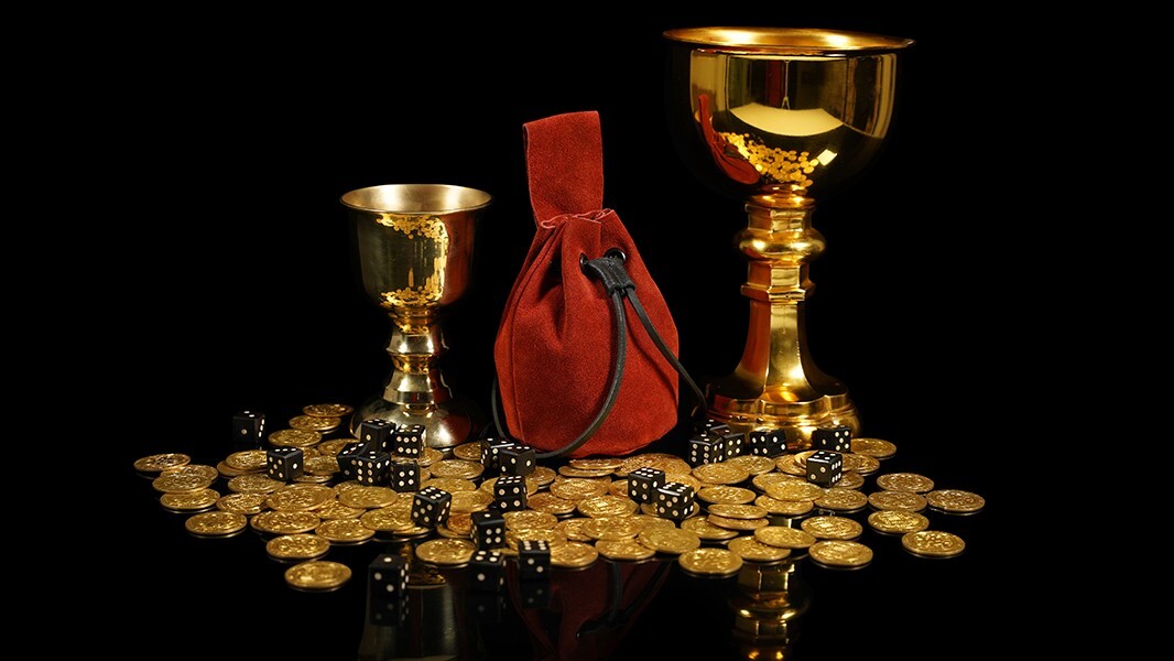 Medieval Leather Pouch Renaissance Larp Mini Bag Drawstring Closure Red Suede